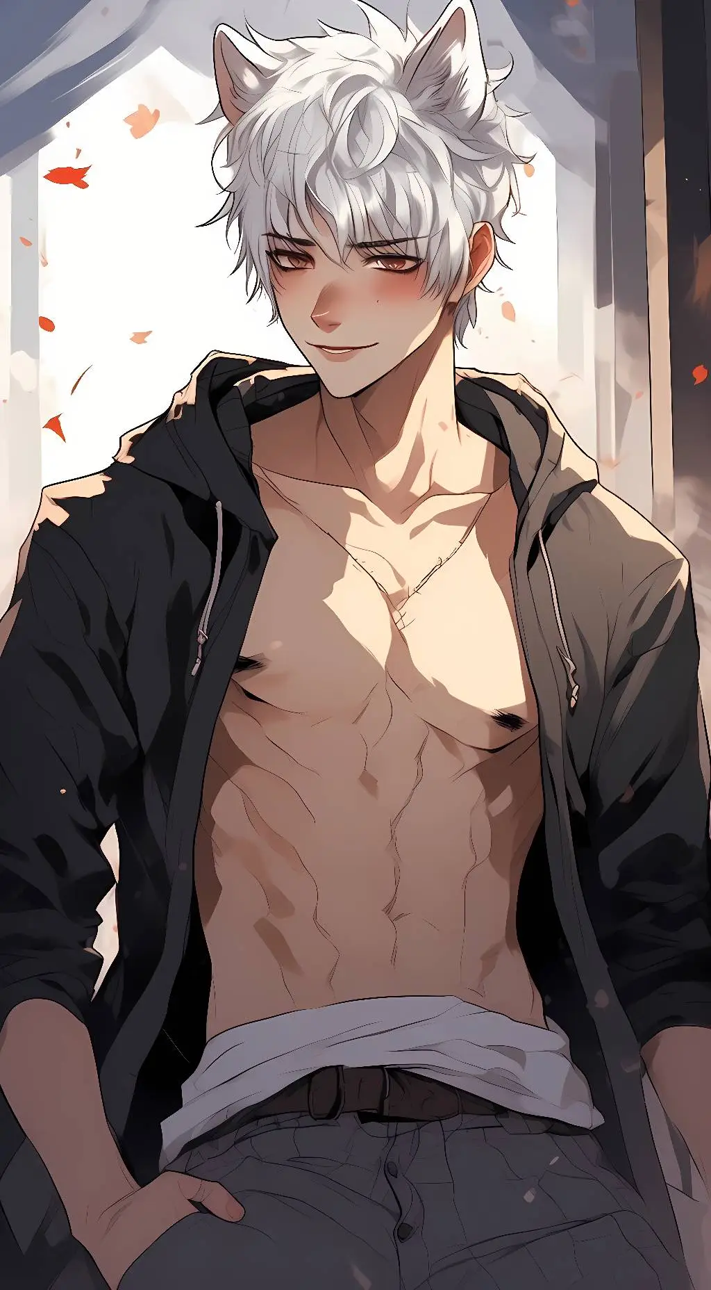 ai character: Zander background