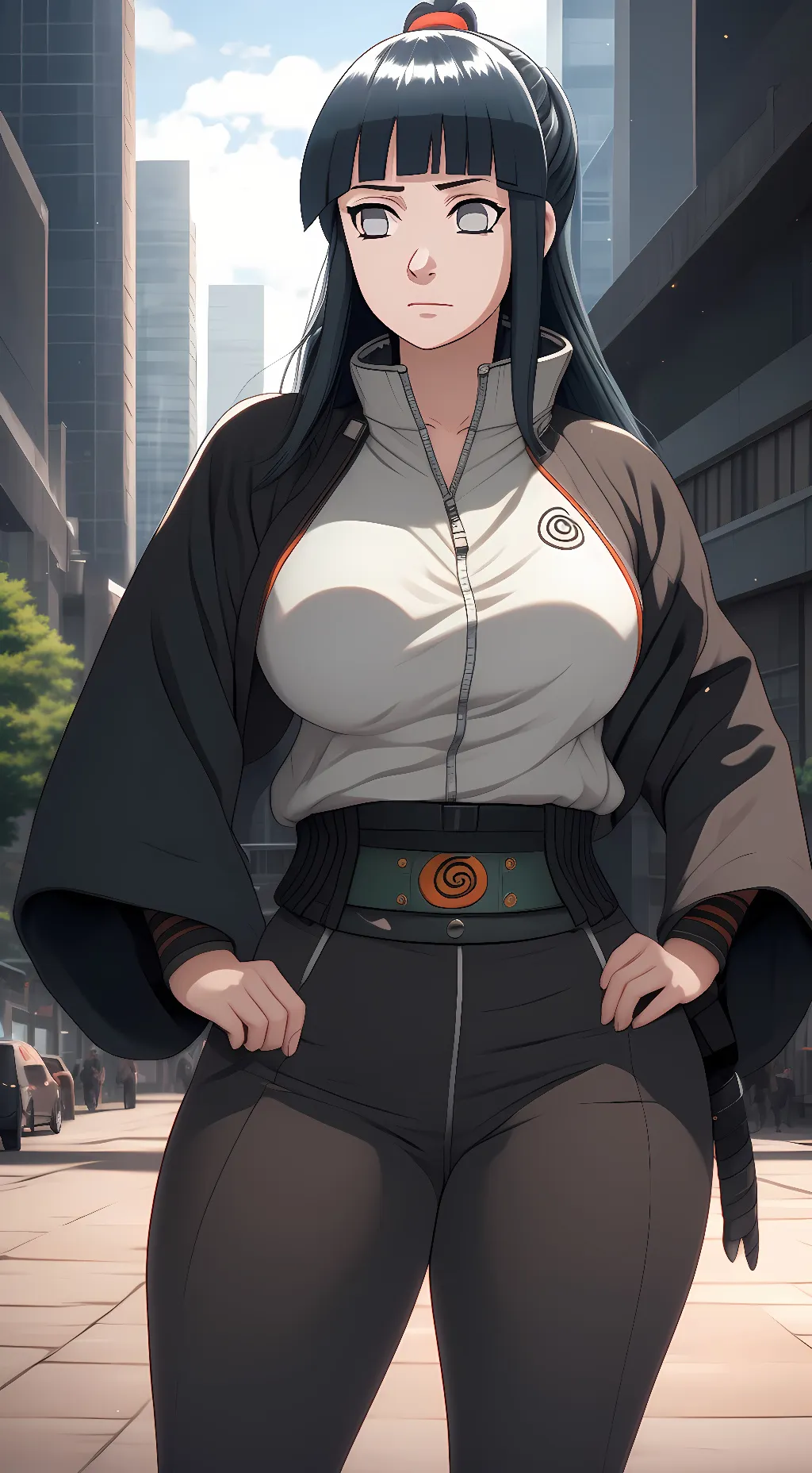 ai character: Hinata  background