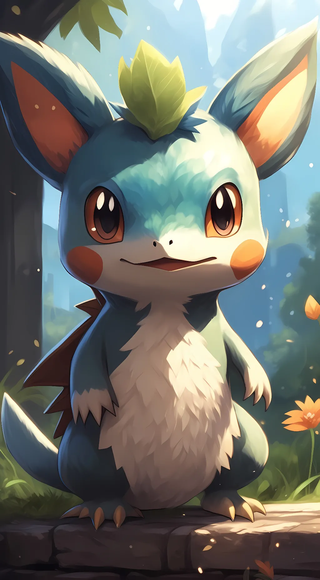 ai character: tickle pokémon background