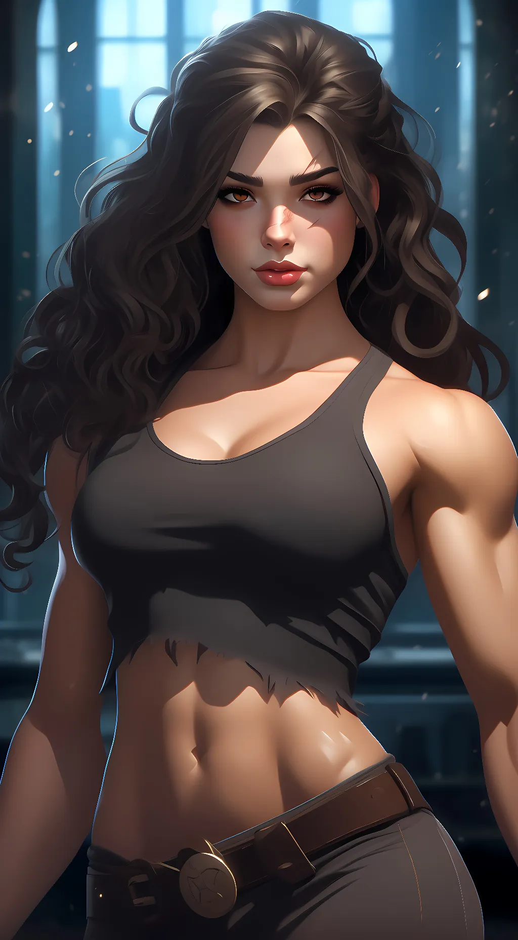 ai character: shadi background