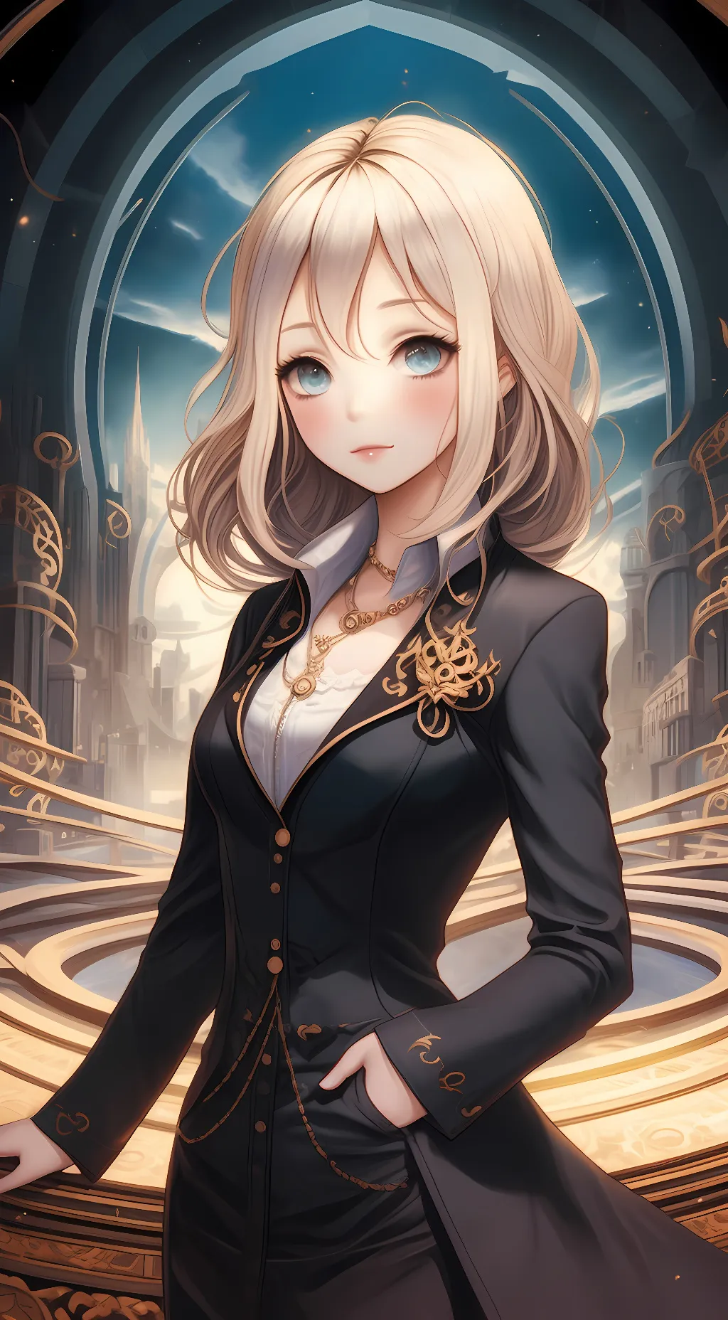 ai character: Maria background