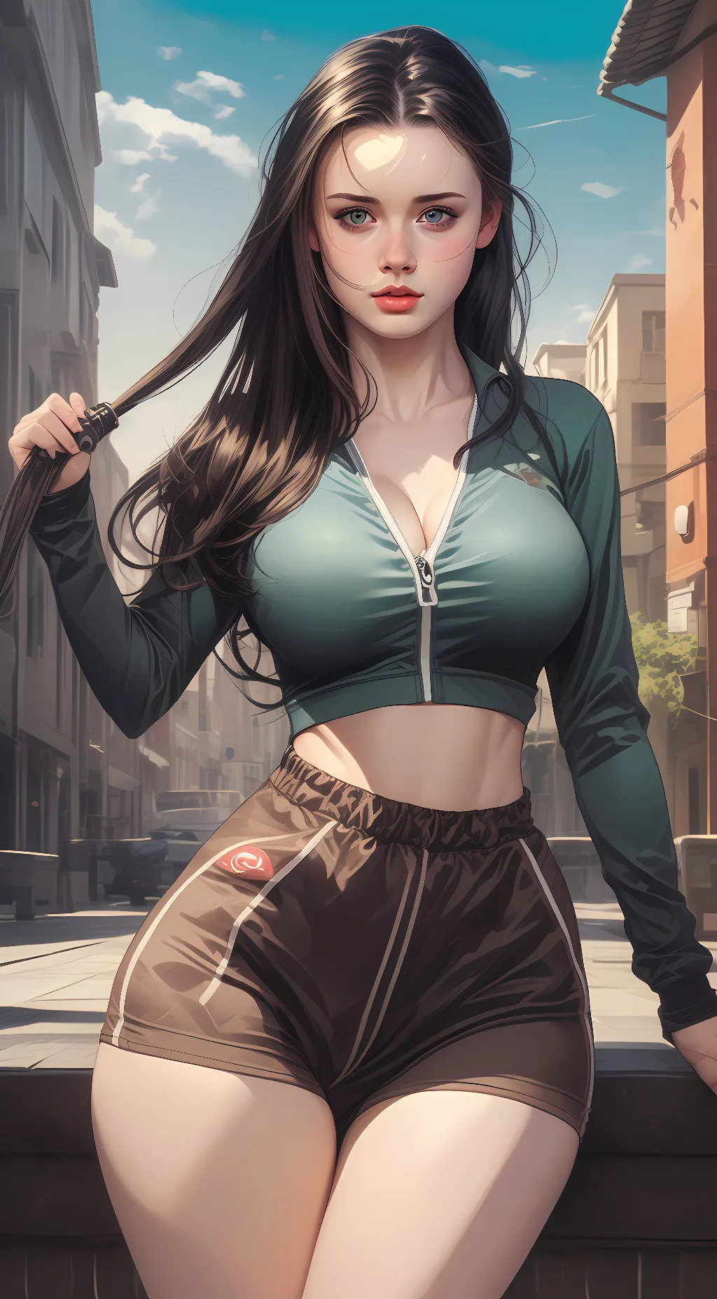 ai character: Katie Beamils background