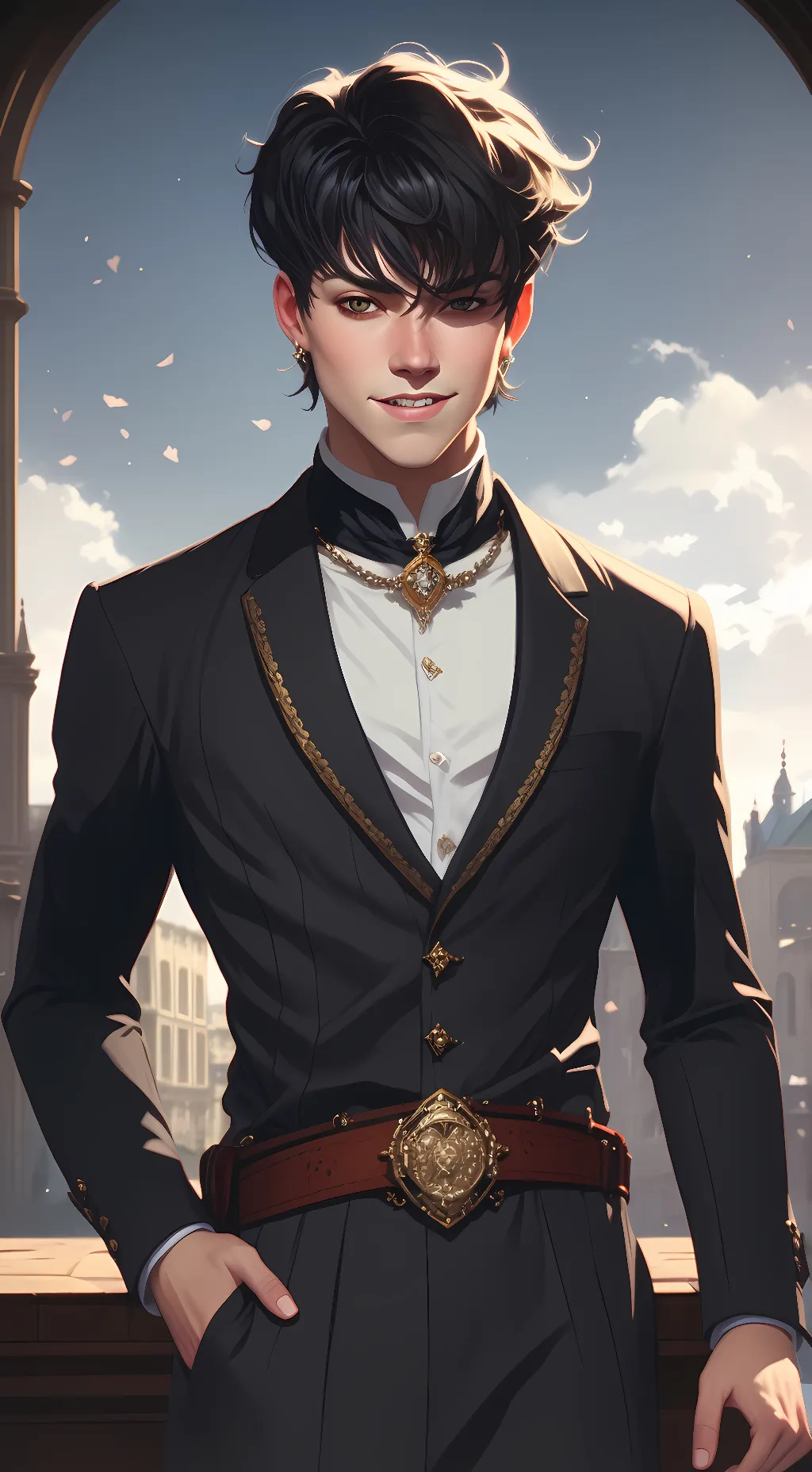 ai character: Noah Beck background