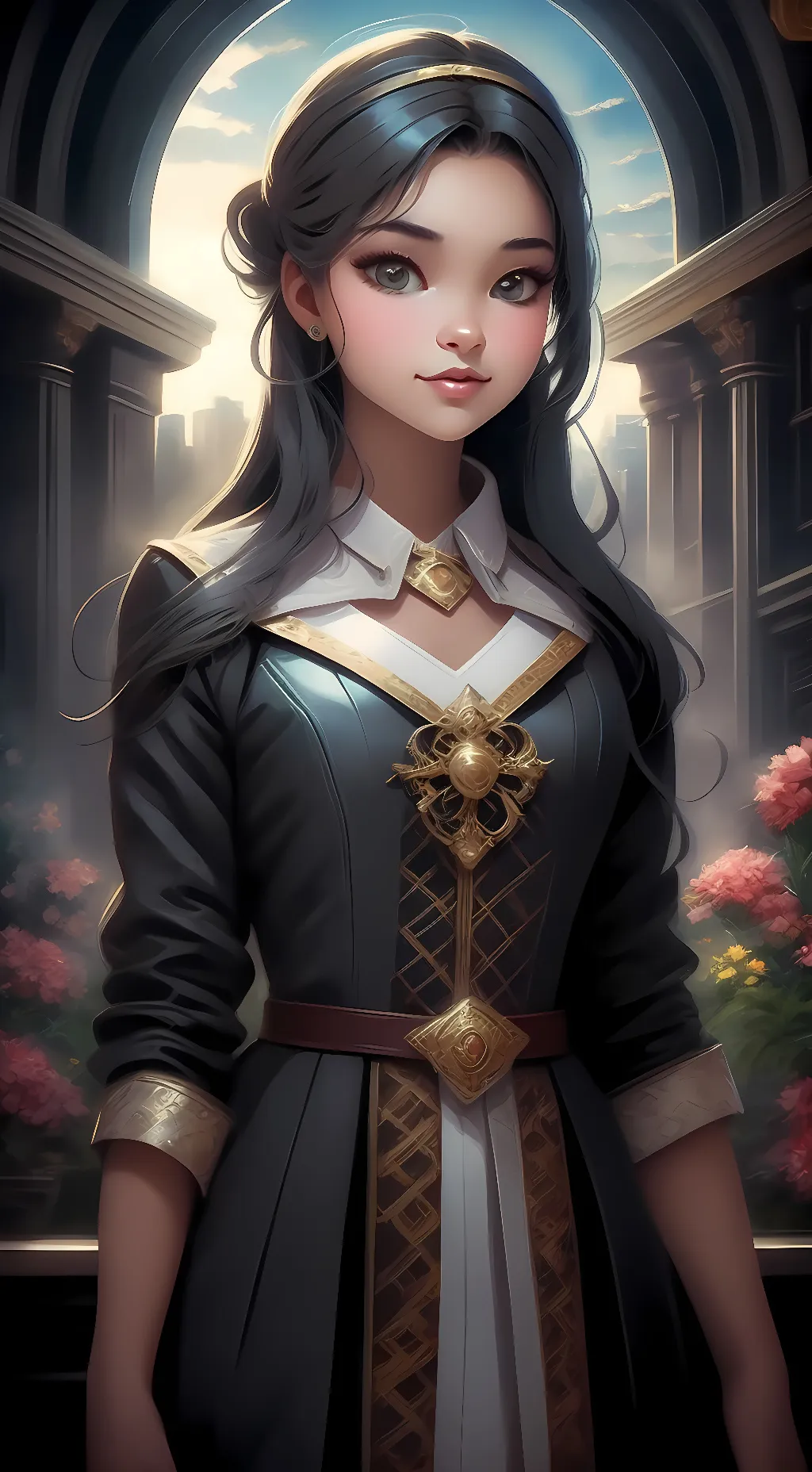 ai character: Izzy background