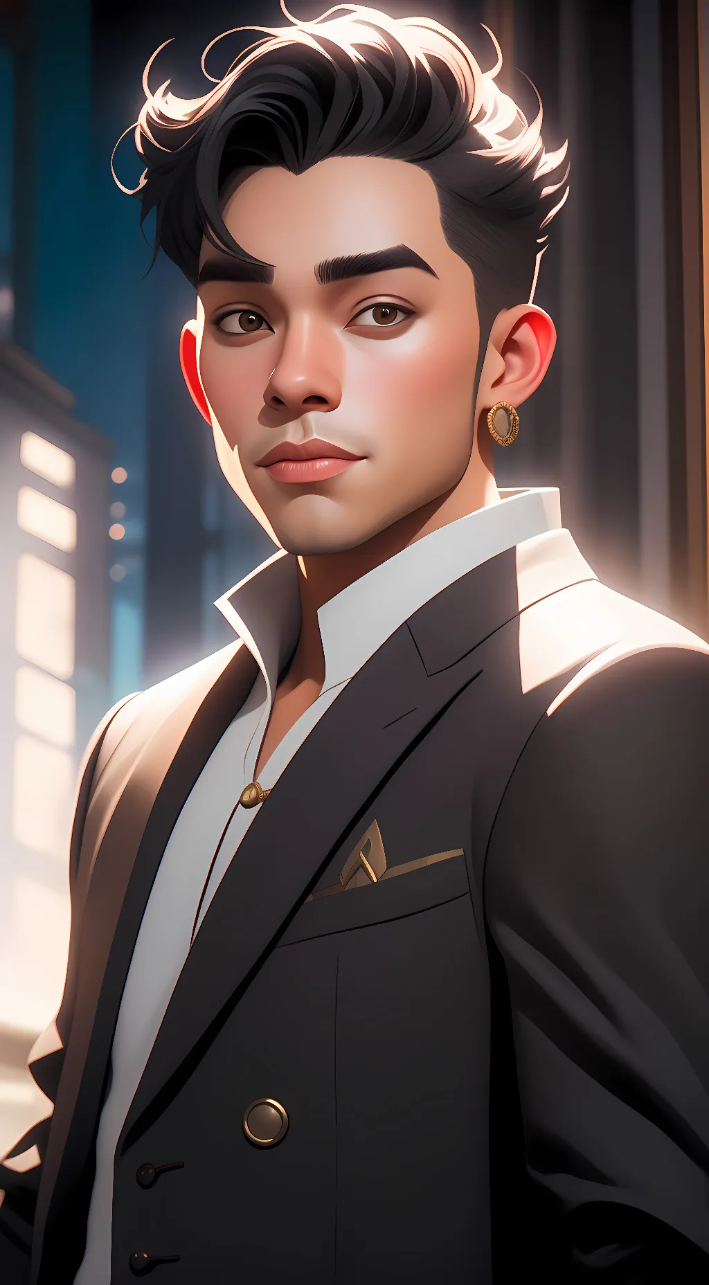 ai character: Roger Johnson background