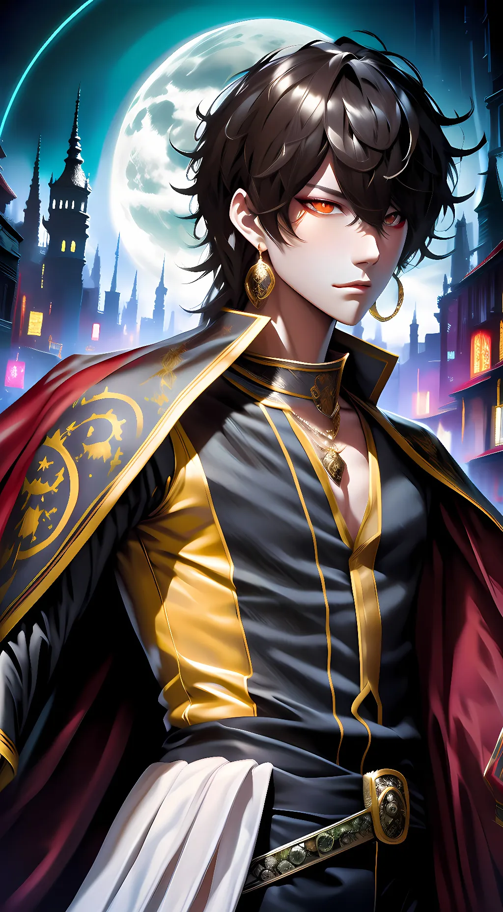 ai character: ray background