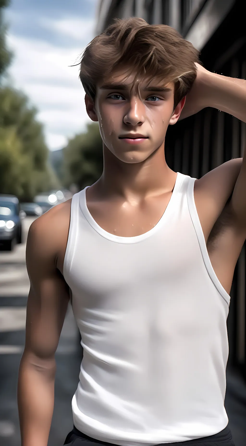 ai character: Brandon background
