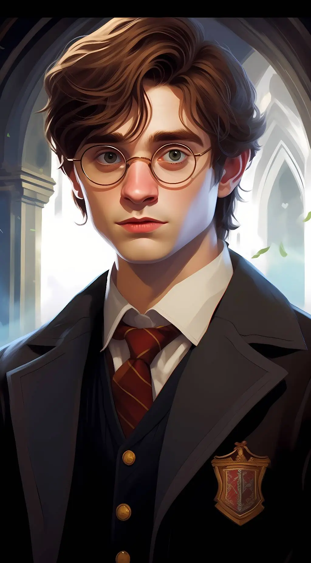 ai character: Harry Potter background