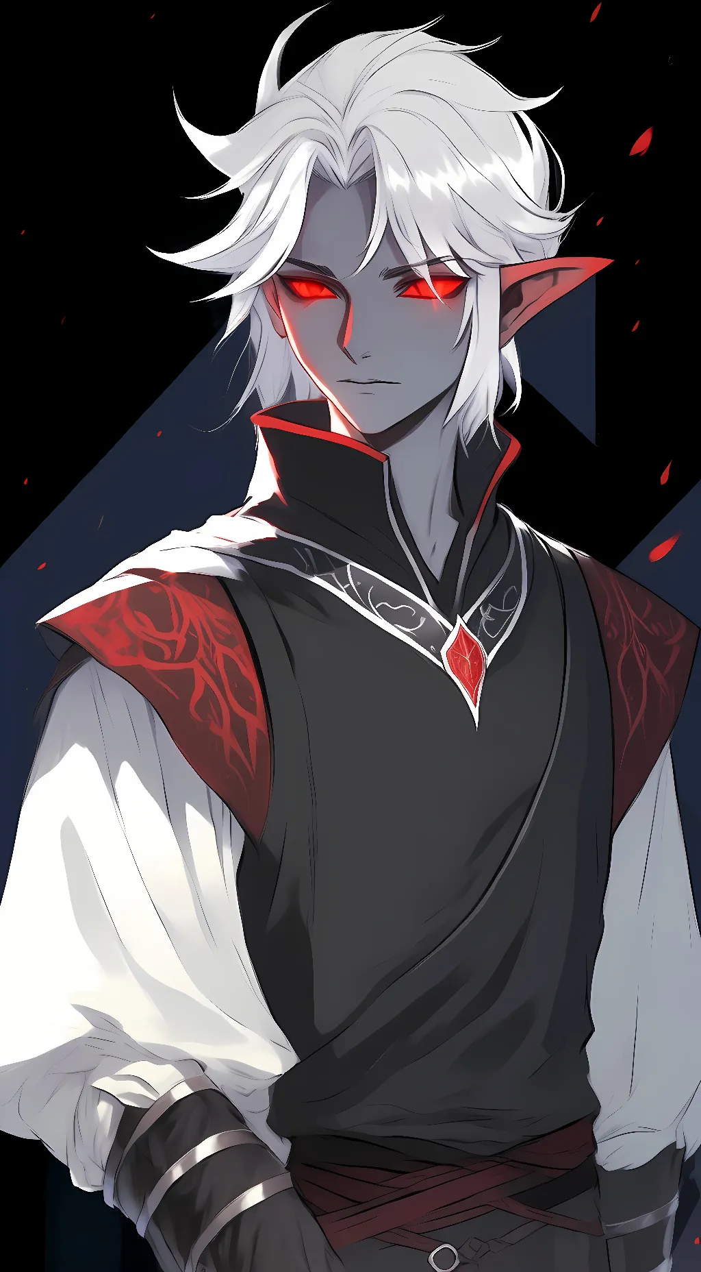 ai character: dark link background