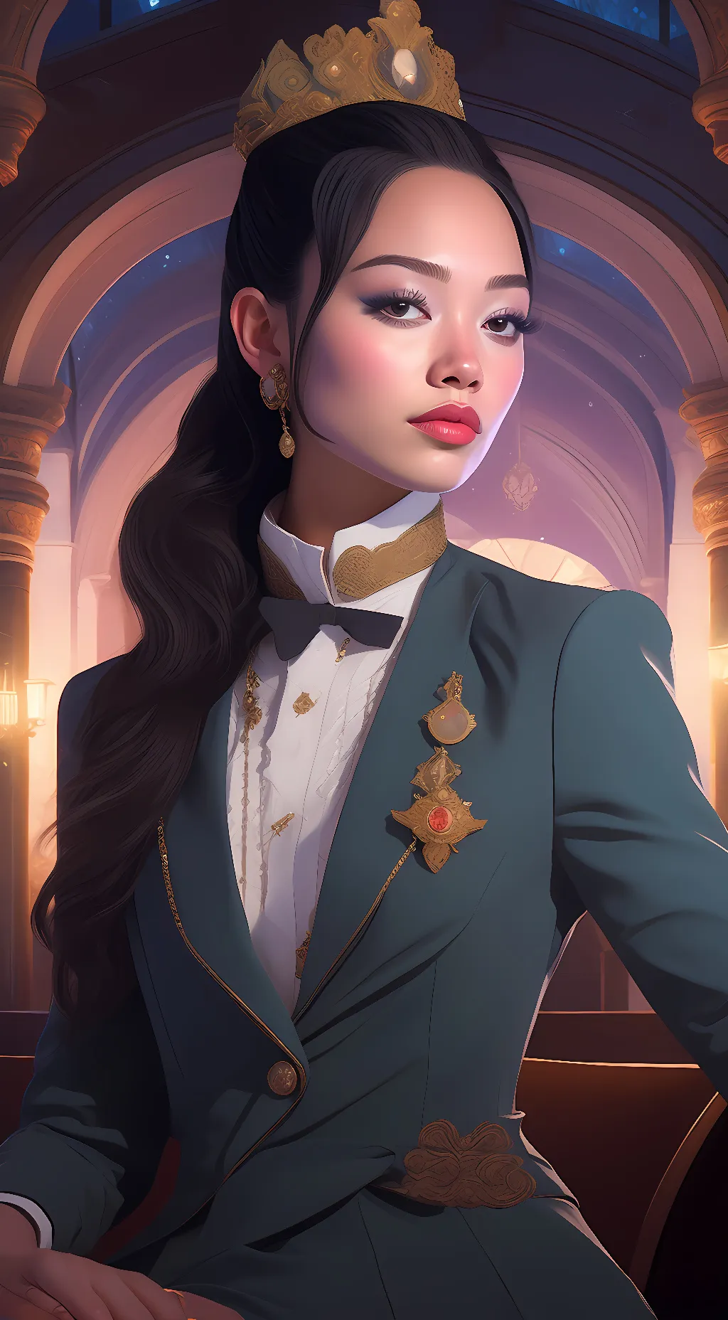 ai character: mommy background