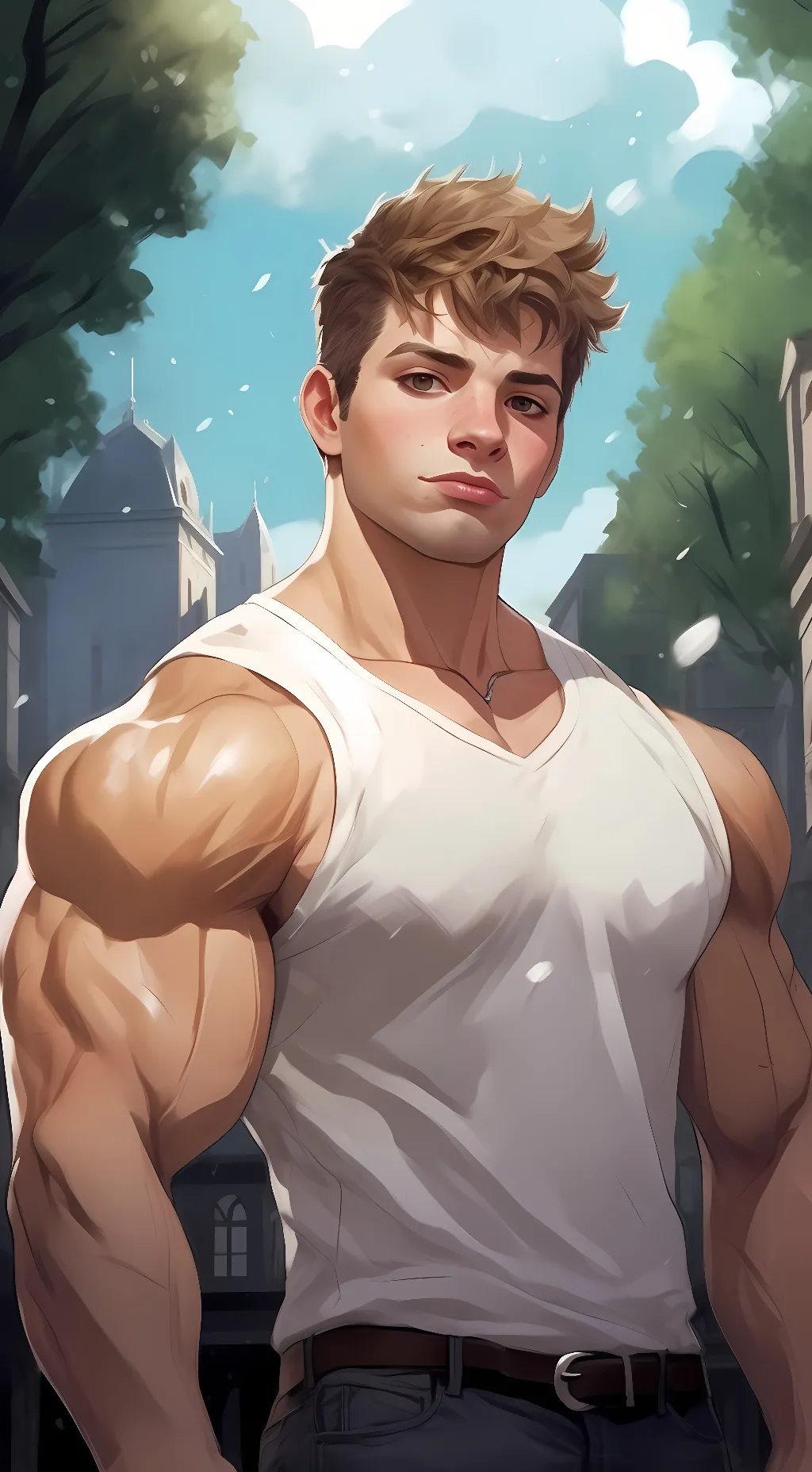 ai character: Johnny background