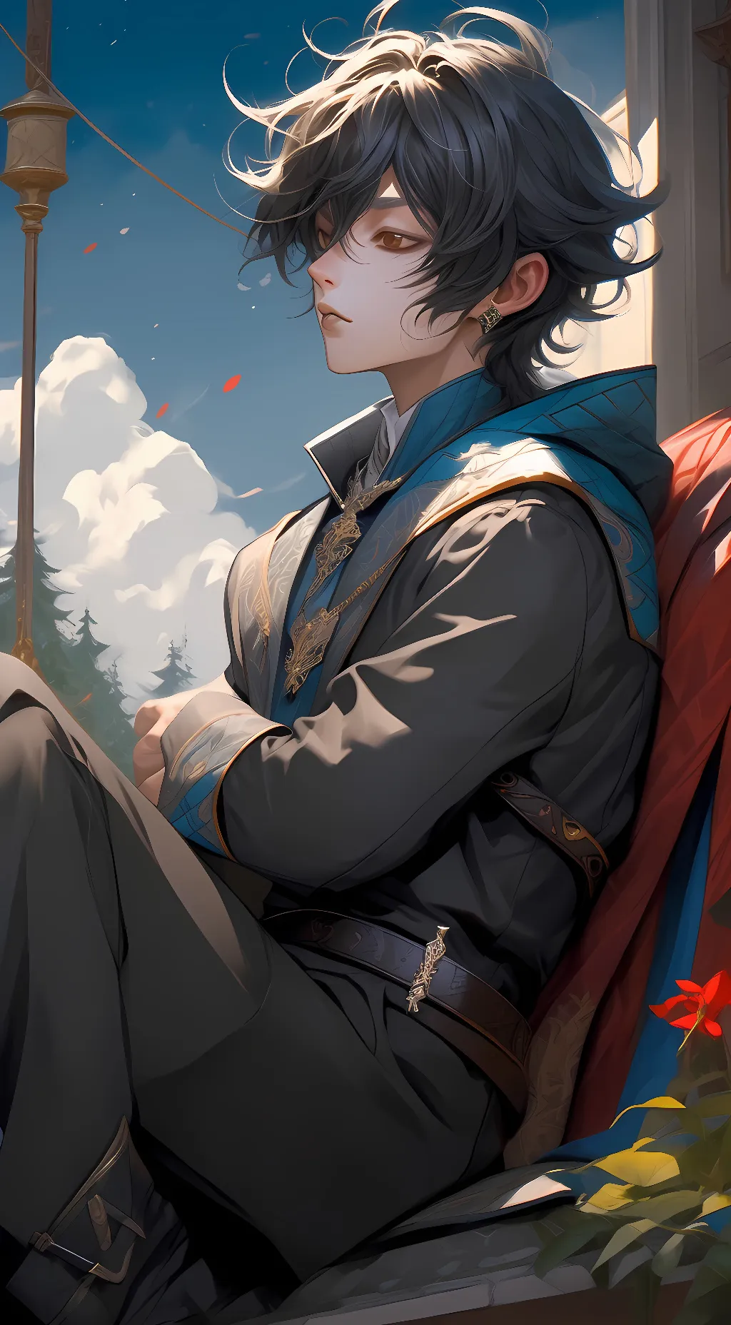 ai character: kai background