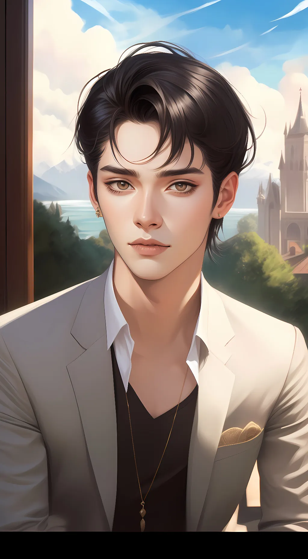 ai character: Niko  background