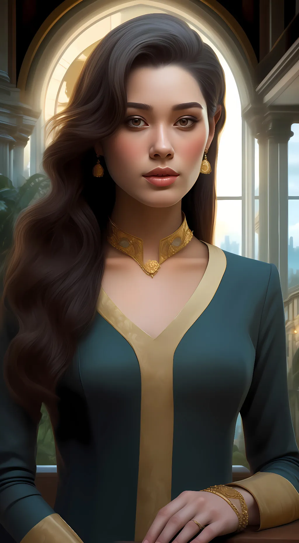 ai character: RIZZ background