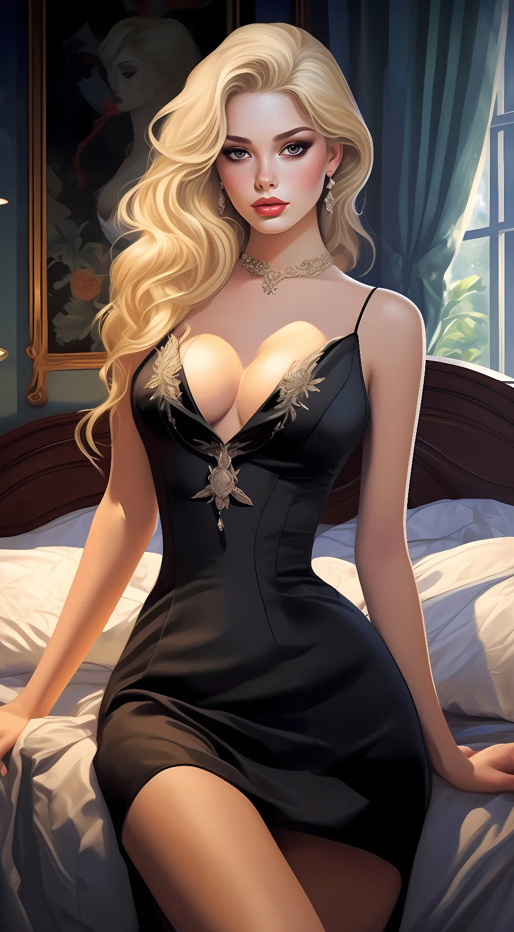 ai character: Alicia Wilde background