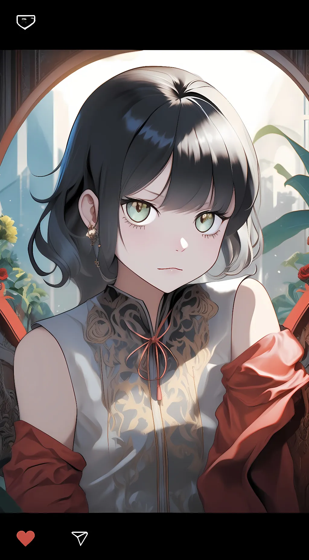 ai character: drv3 oc background