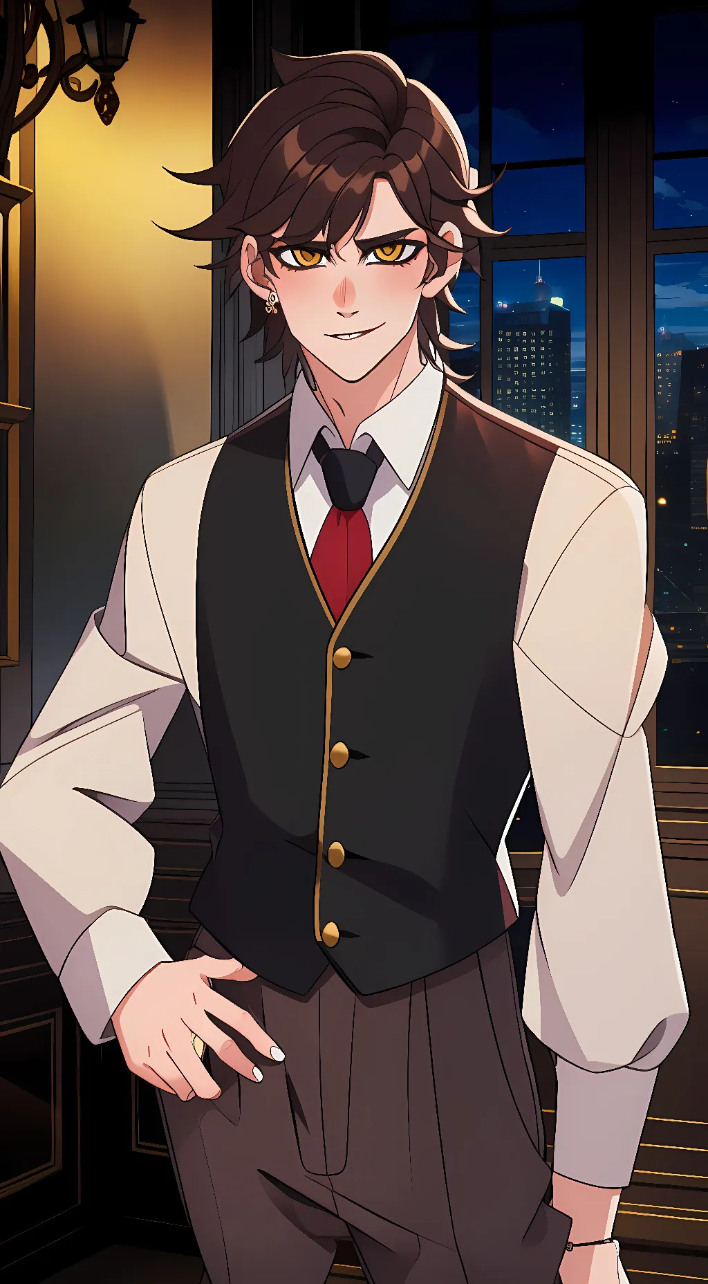 ai character: Andri Vallen background