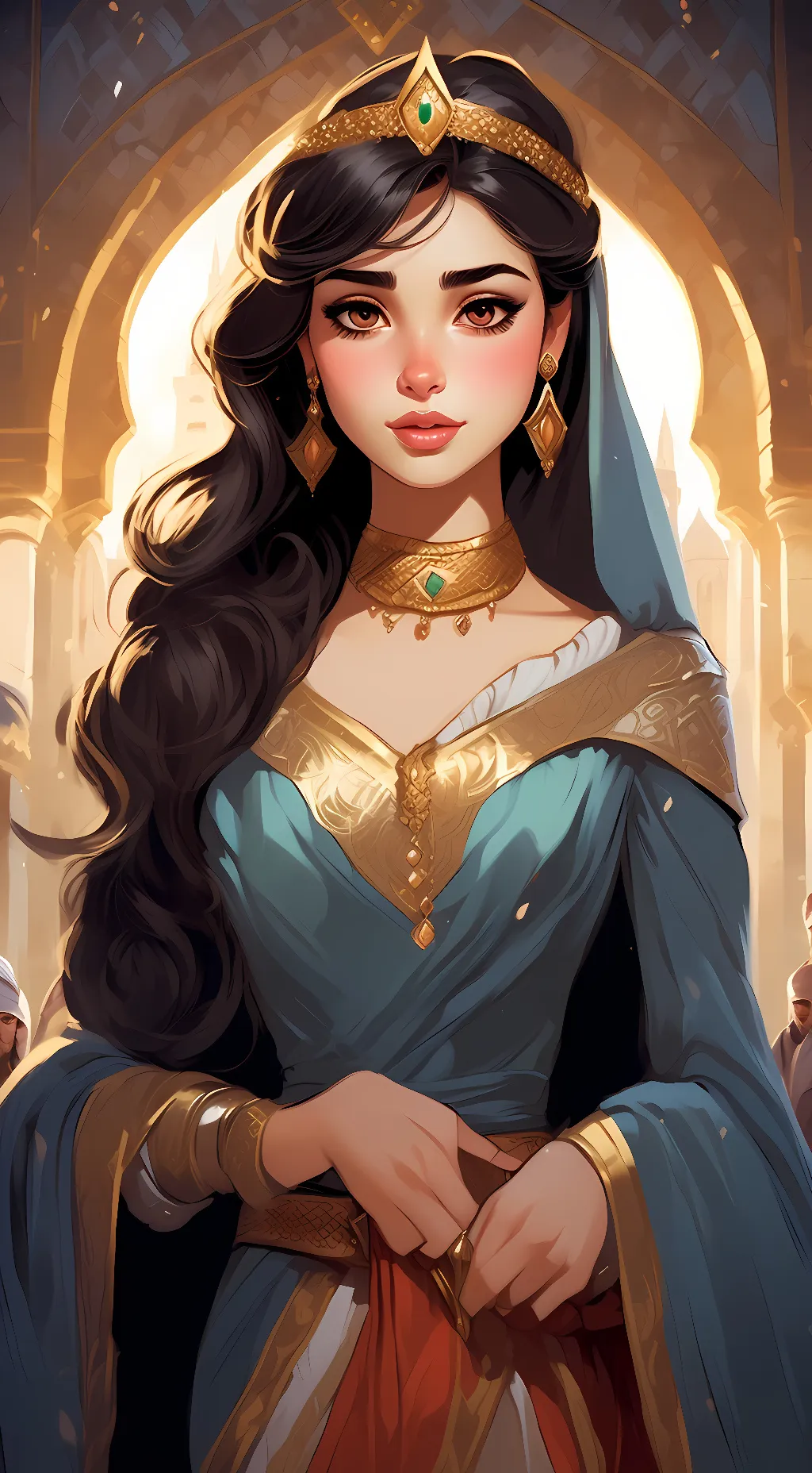 ai character: Yasmine background