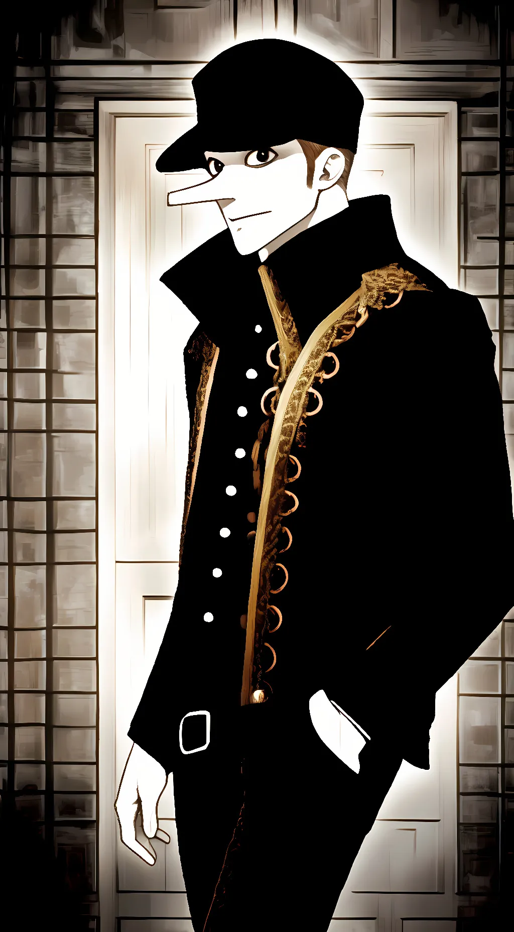 ai character: KAKU (CP9) background