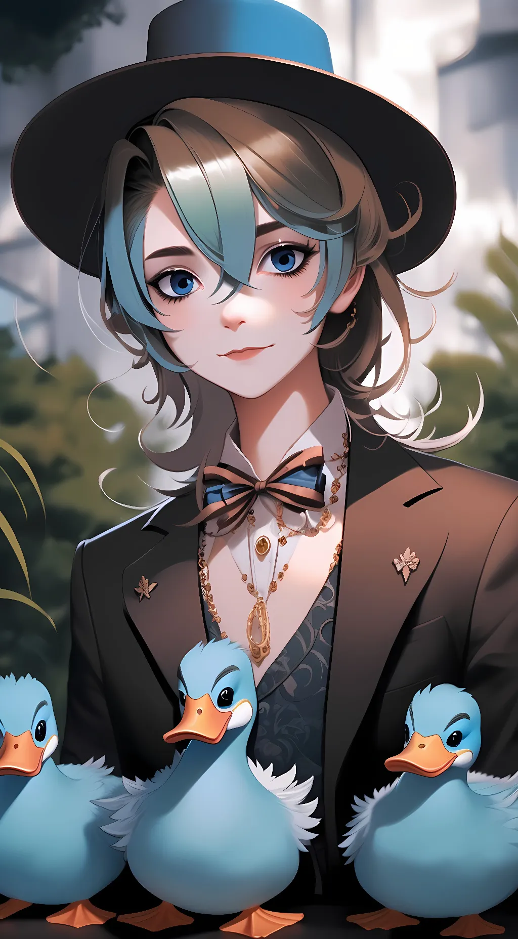 ai character: Luni background