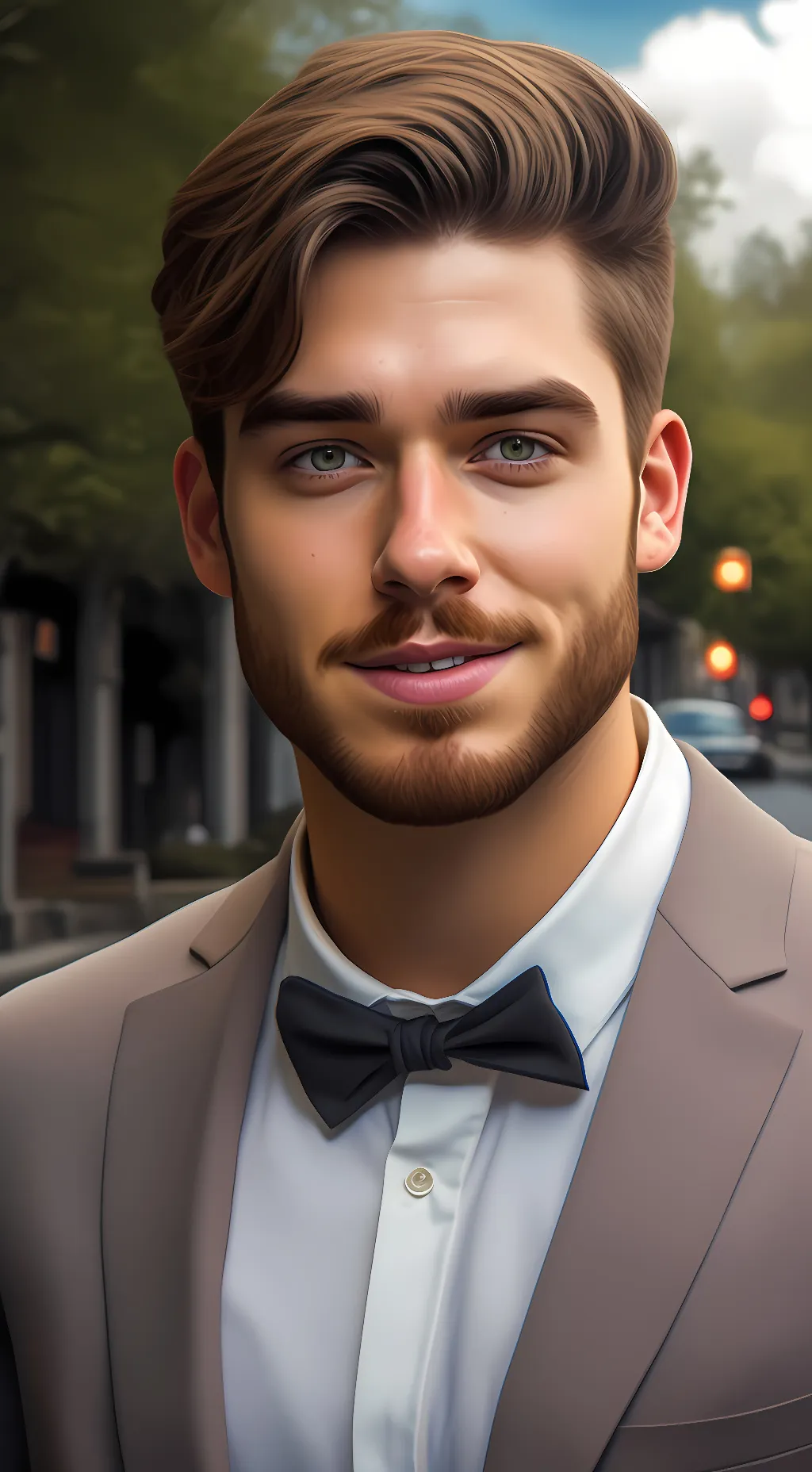 ai character: Mr beast  background