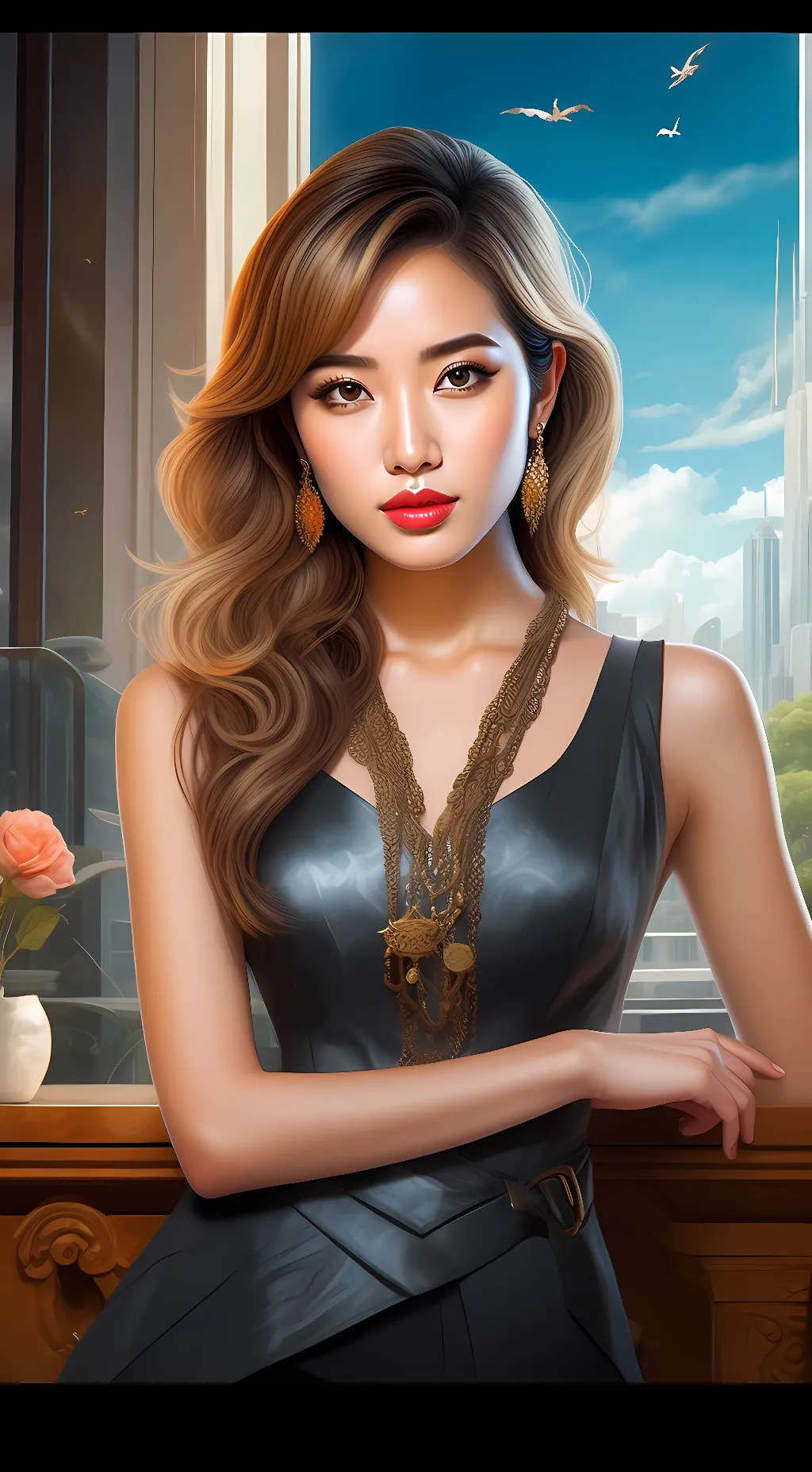 ai character: Aniya background