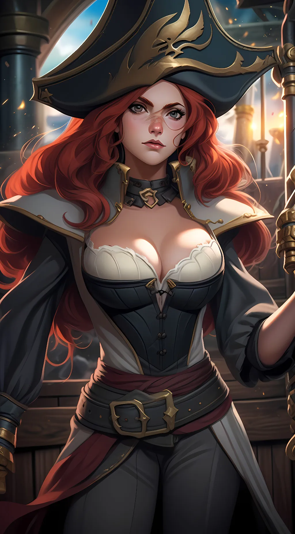 ai character: Miss Fortune background