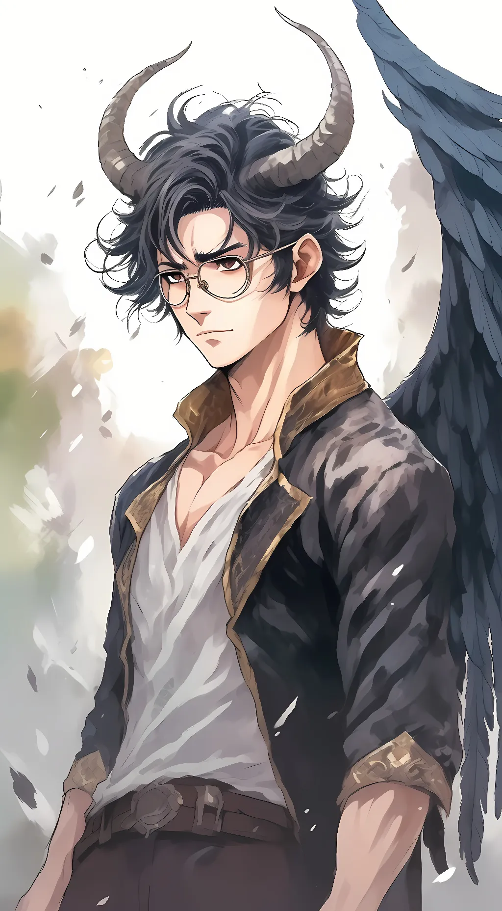 ai character: Saige Akabane background