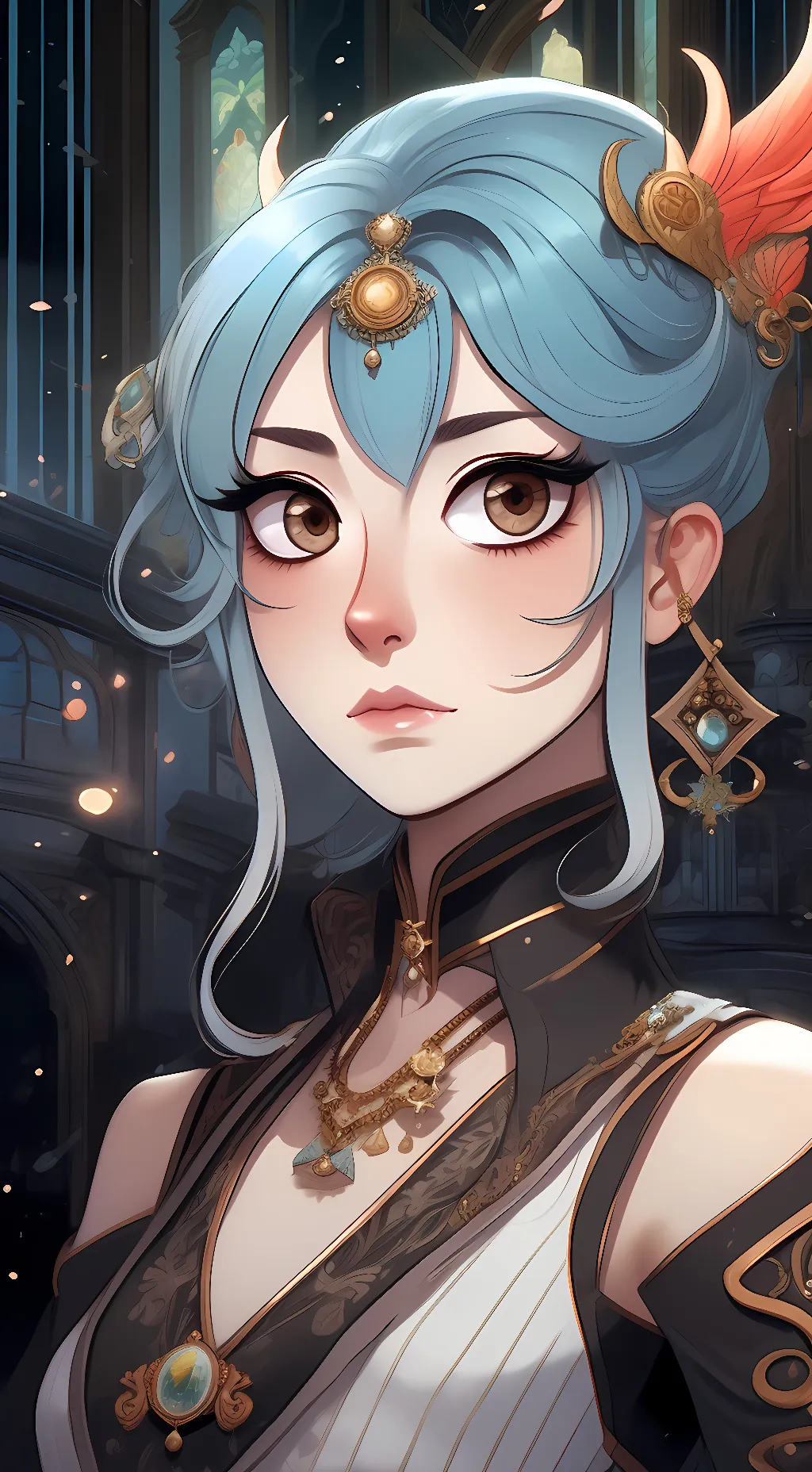 ai character: Boo background