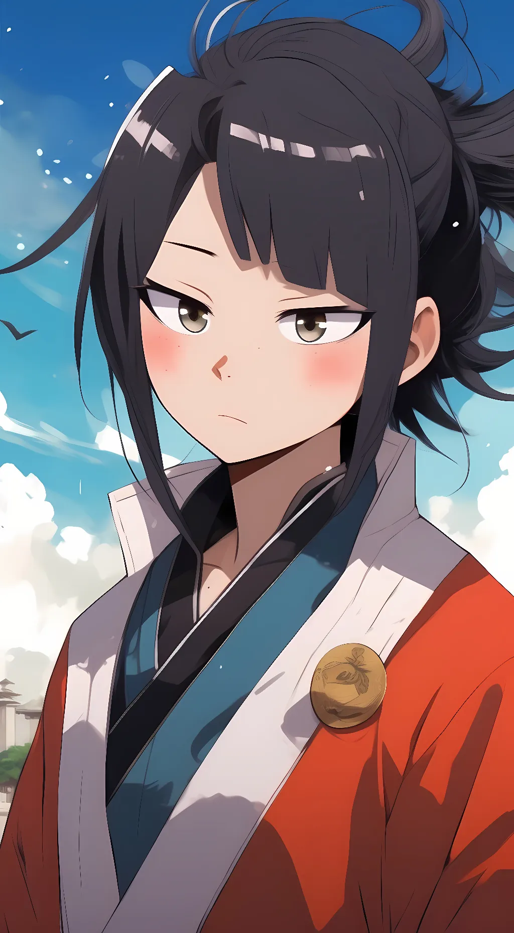 ai character: Kyoka jiro  background