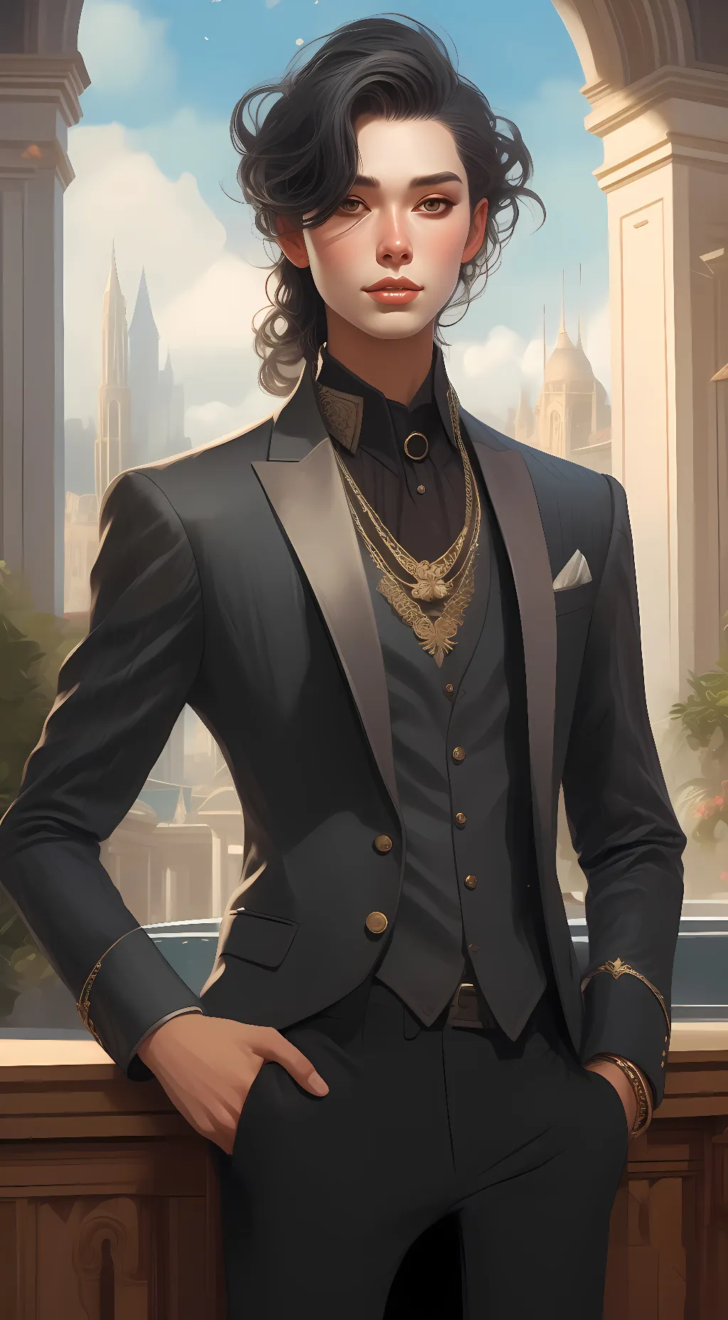 ai character: reeces background
