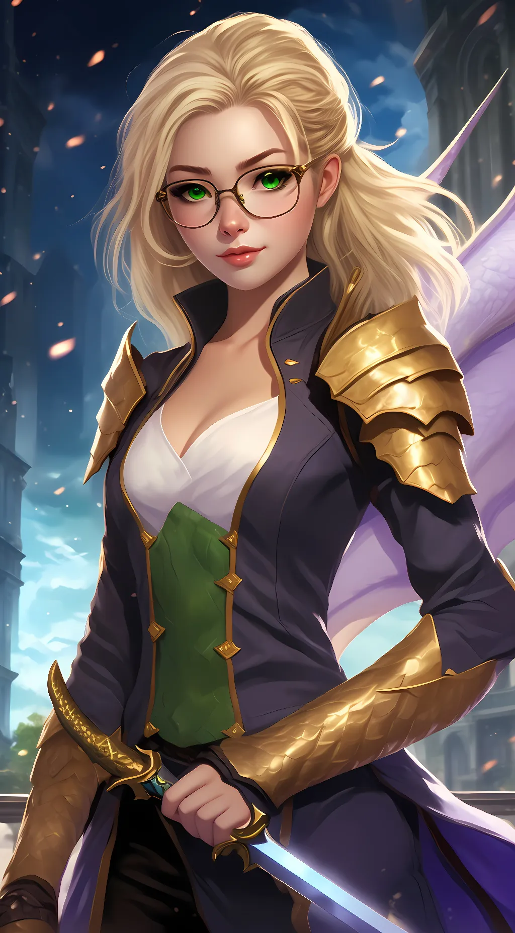 ai character: Cadence Hood background