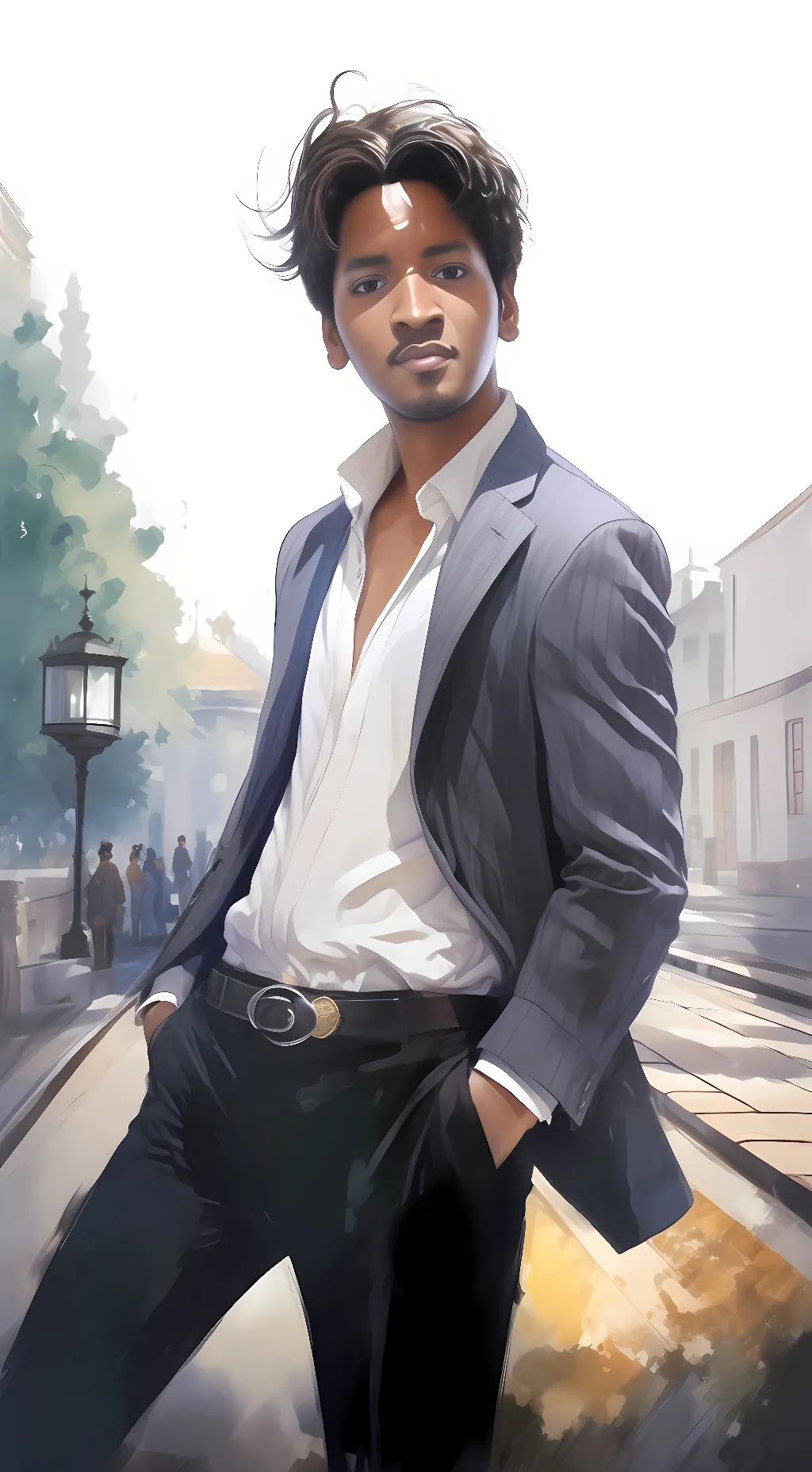 ai character: tashaun Yancy  background