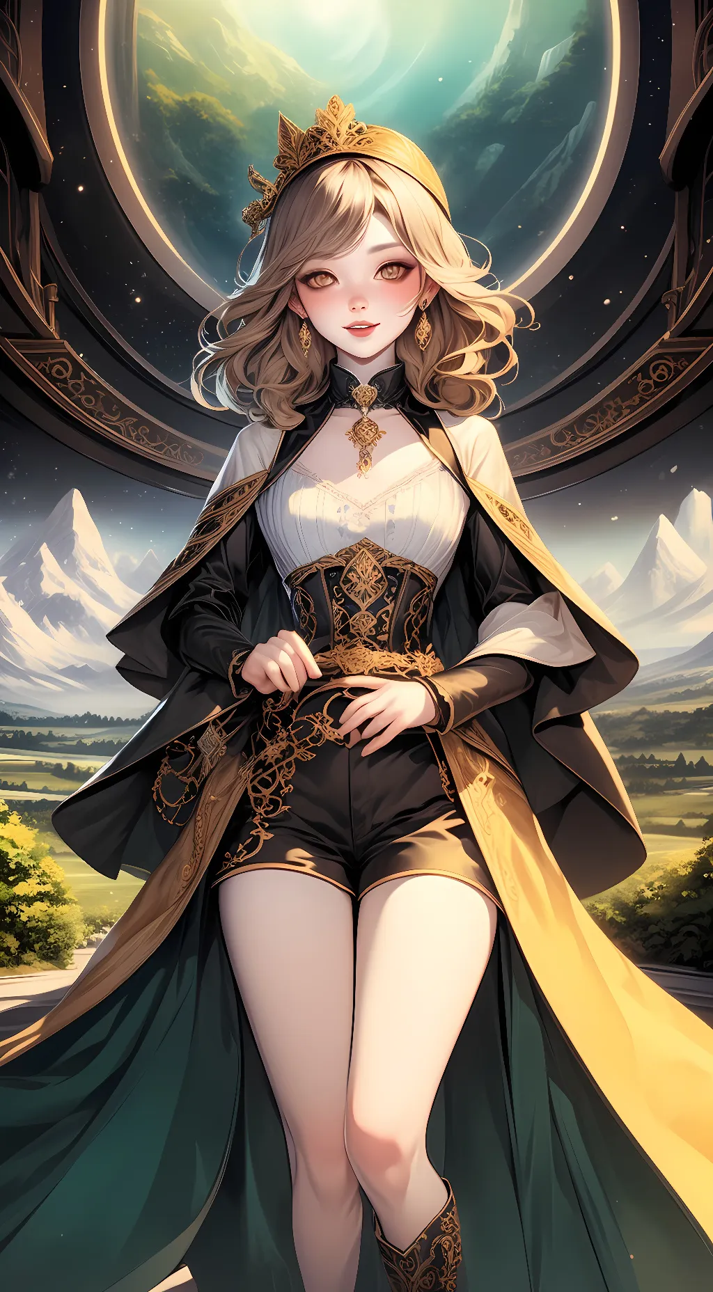 ai character: Dragon Queen  background
