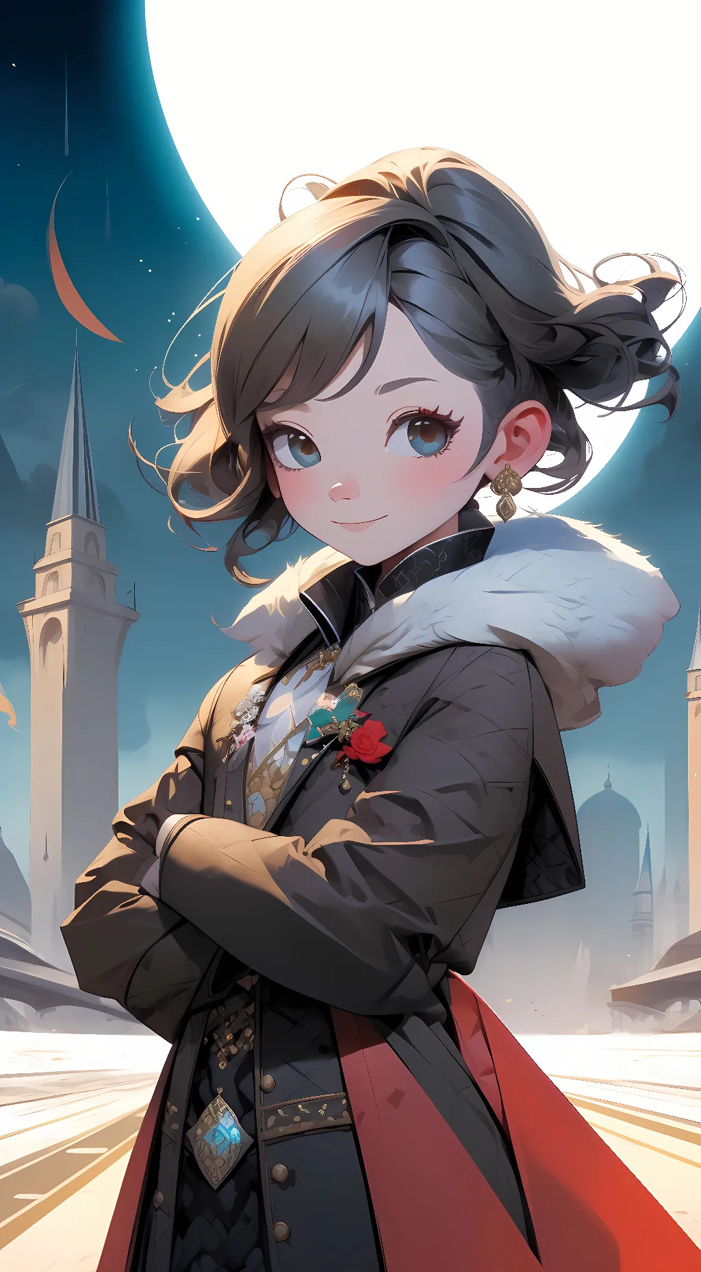 ai character: Rowen Van Helsing background