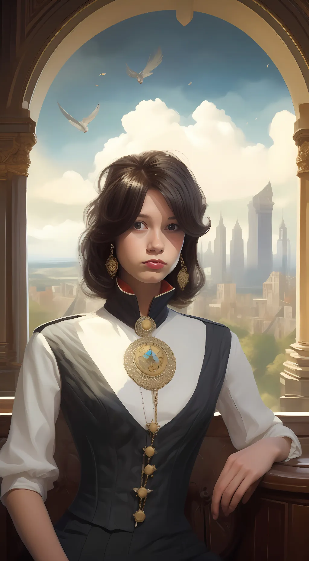 ai character: Olivia background
