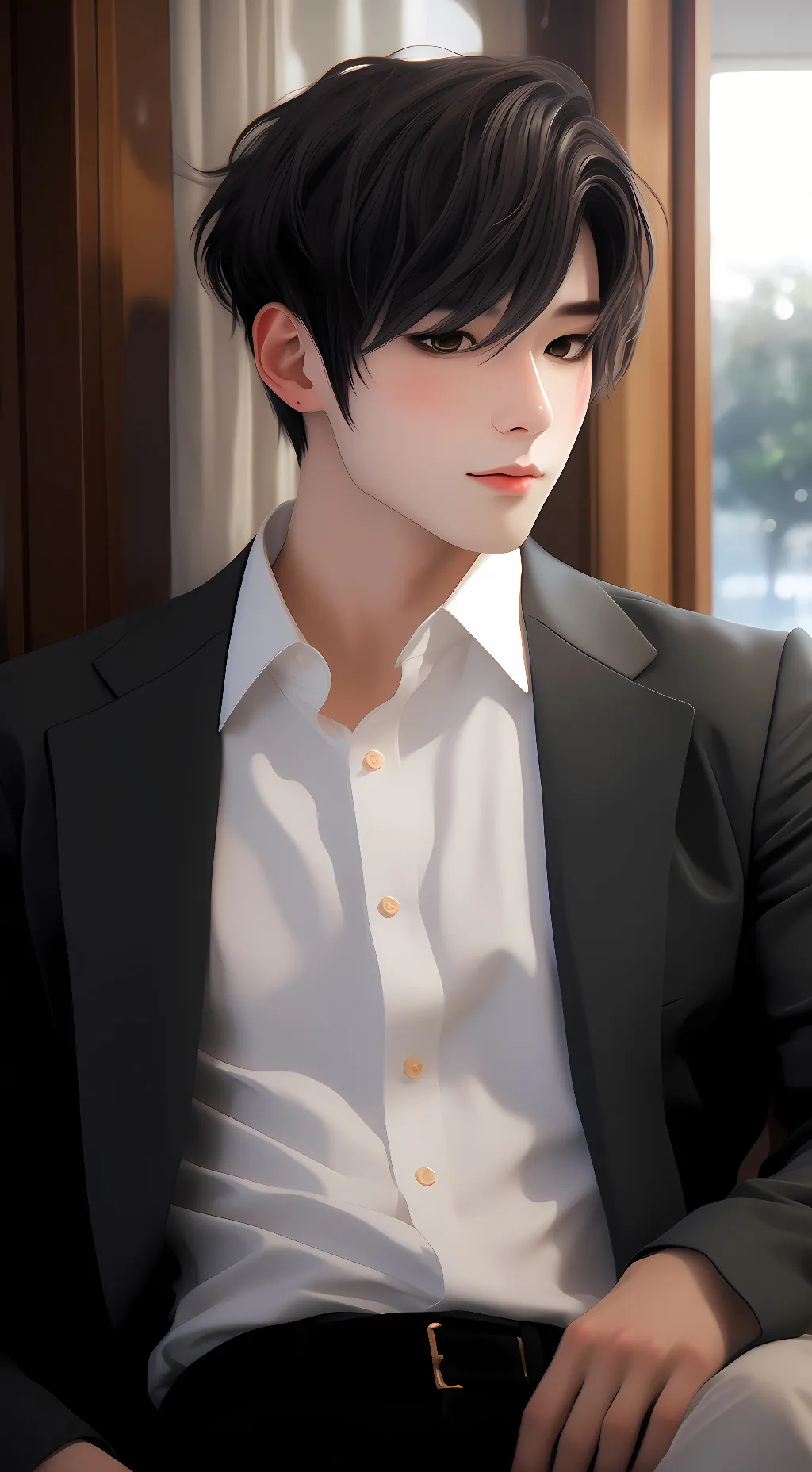 ai character: jiaozi  background