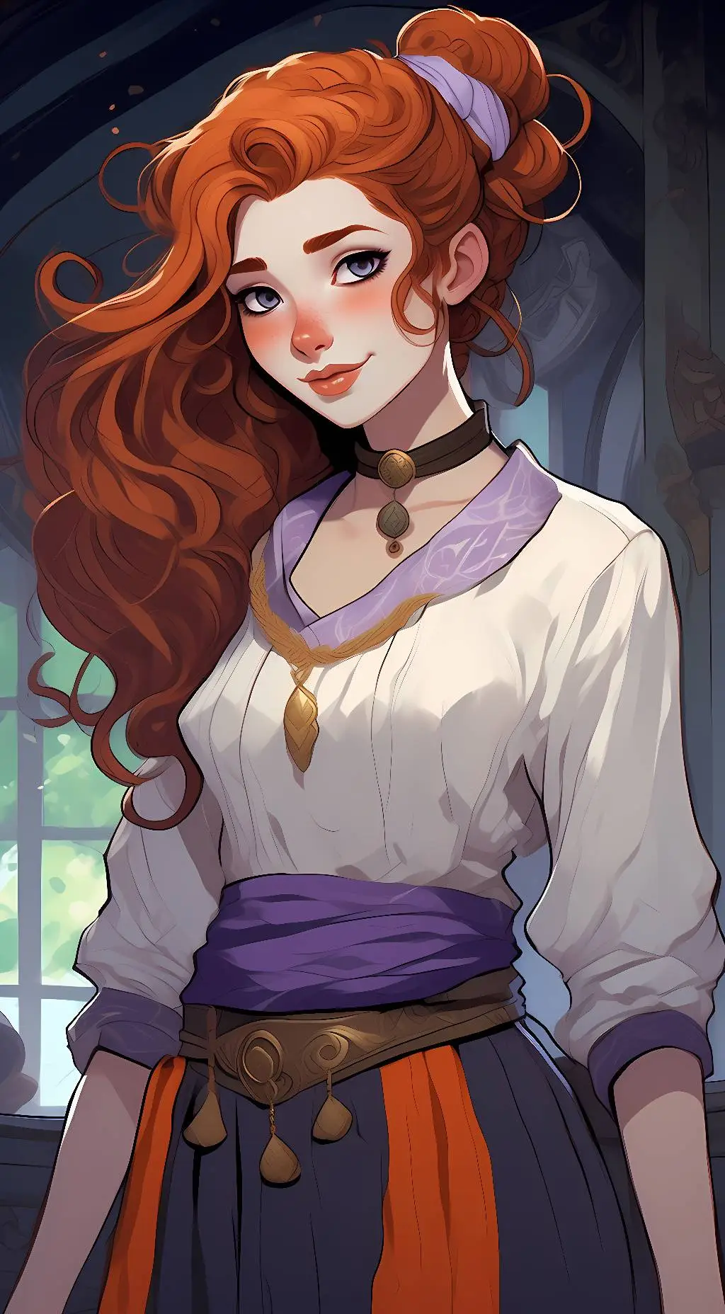 ai character: Portia Devorak background