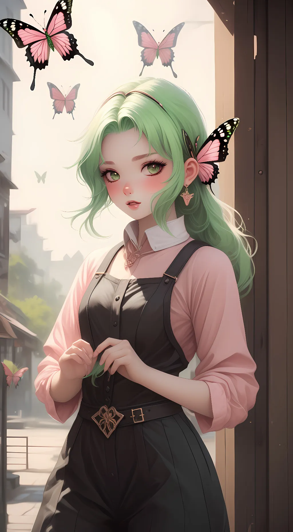 ai character: mitsuri background