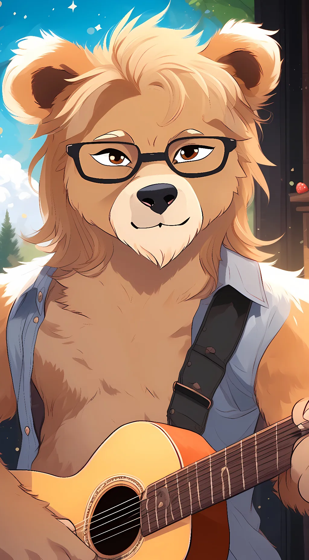 ai character: Teddy Garcia  background