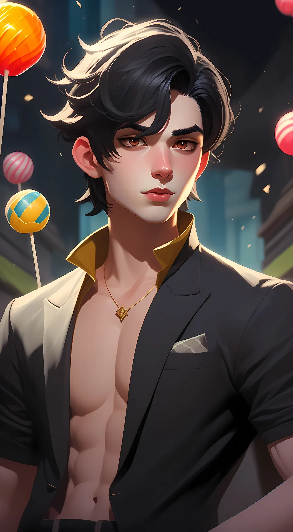 ai character: tatom background