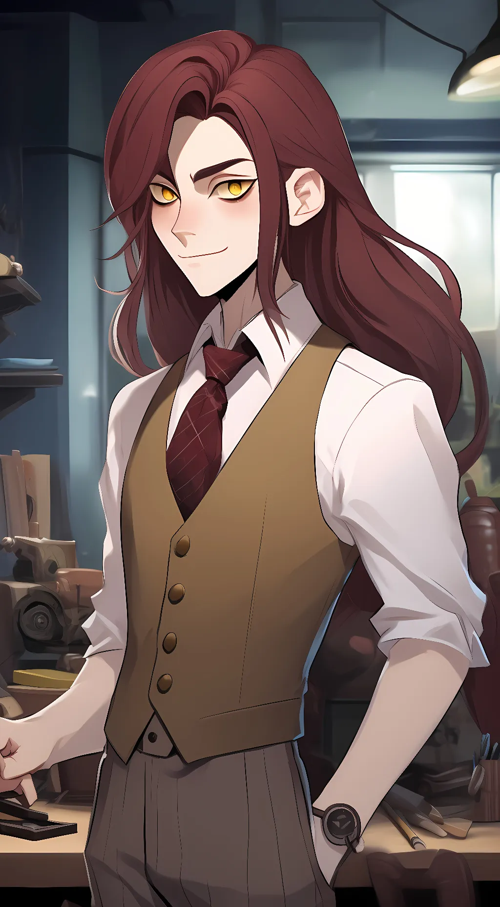 ai character: Jason the toymaker background