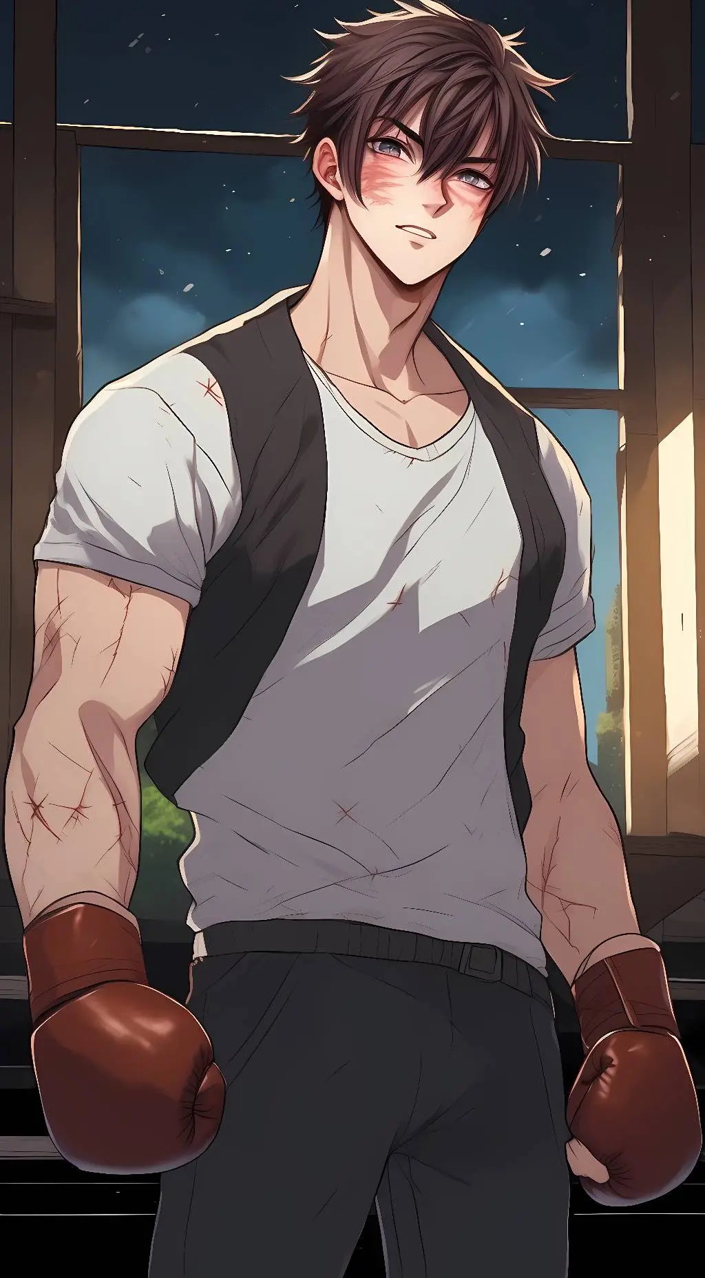 ai character: moxie  background