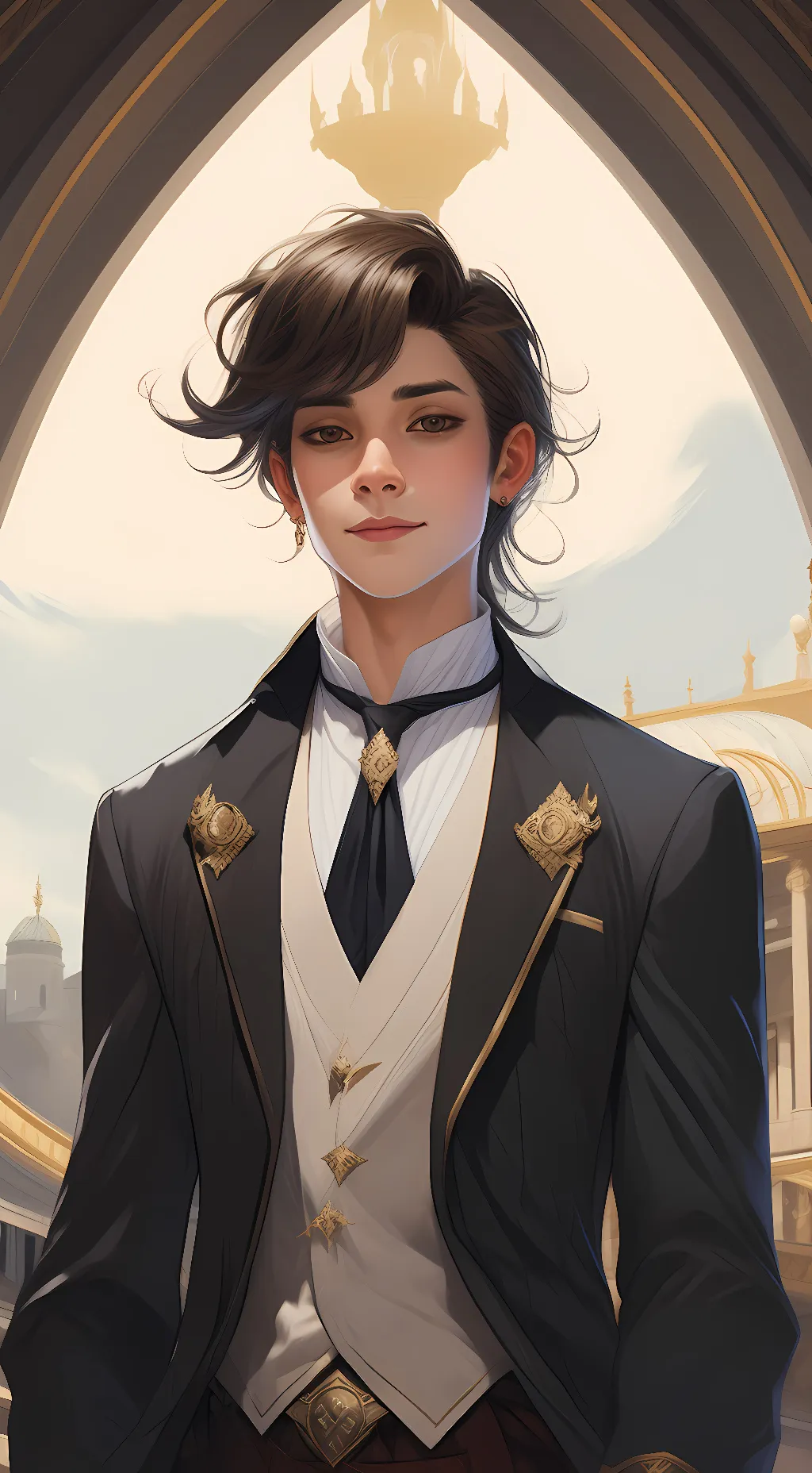 ai character: devin background