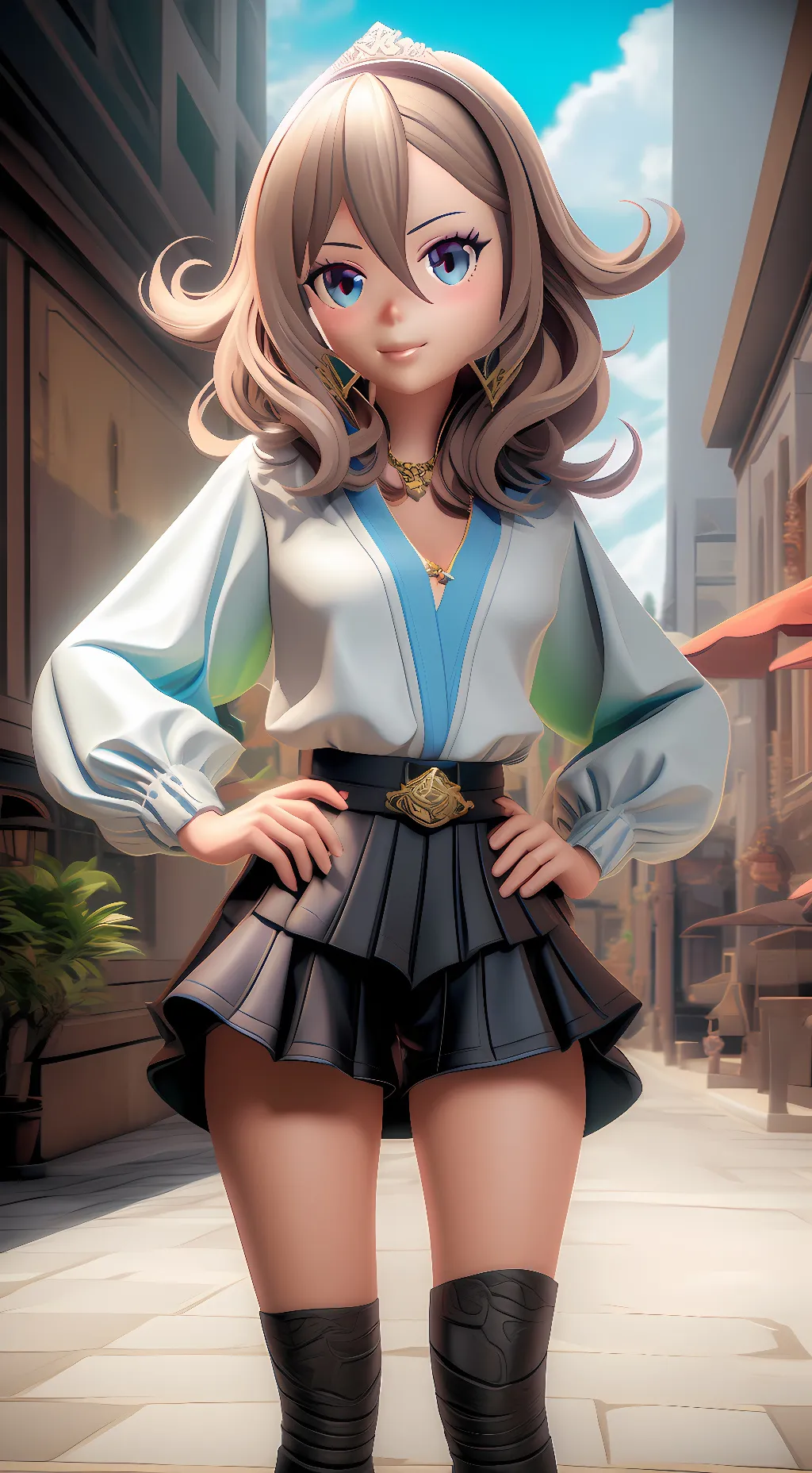 ai character:  Nori background