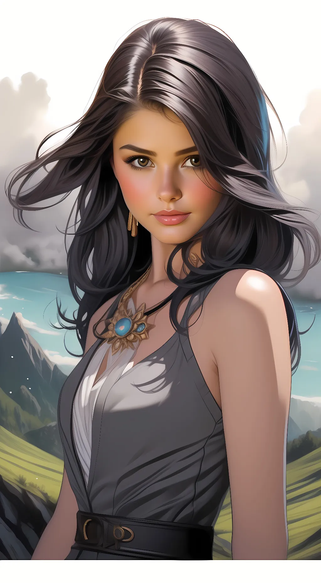 ai character: Sel background