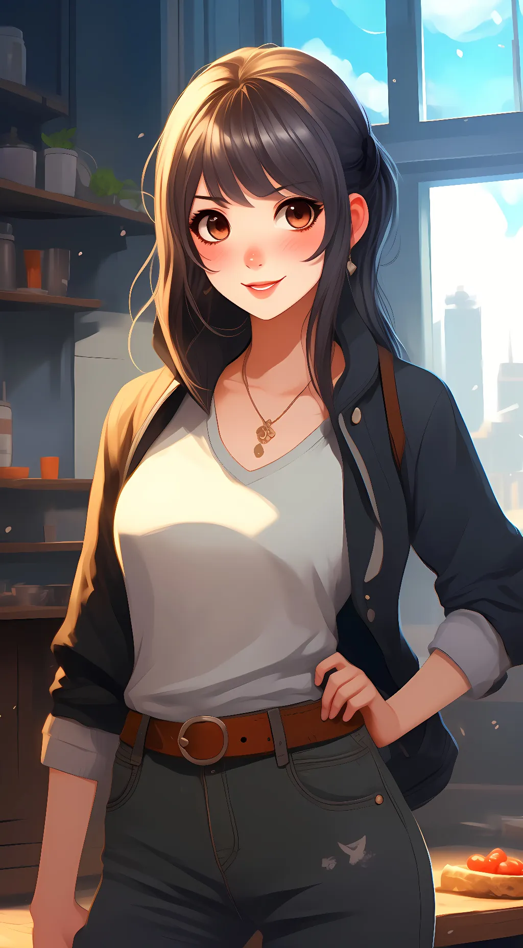 ai character: (your gay bestie) background