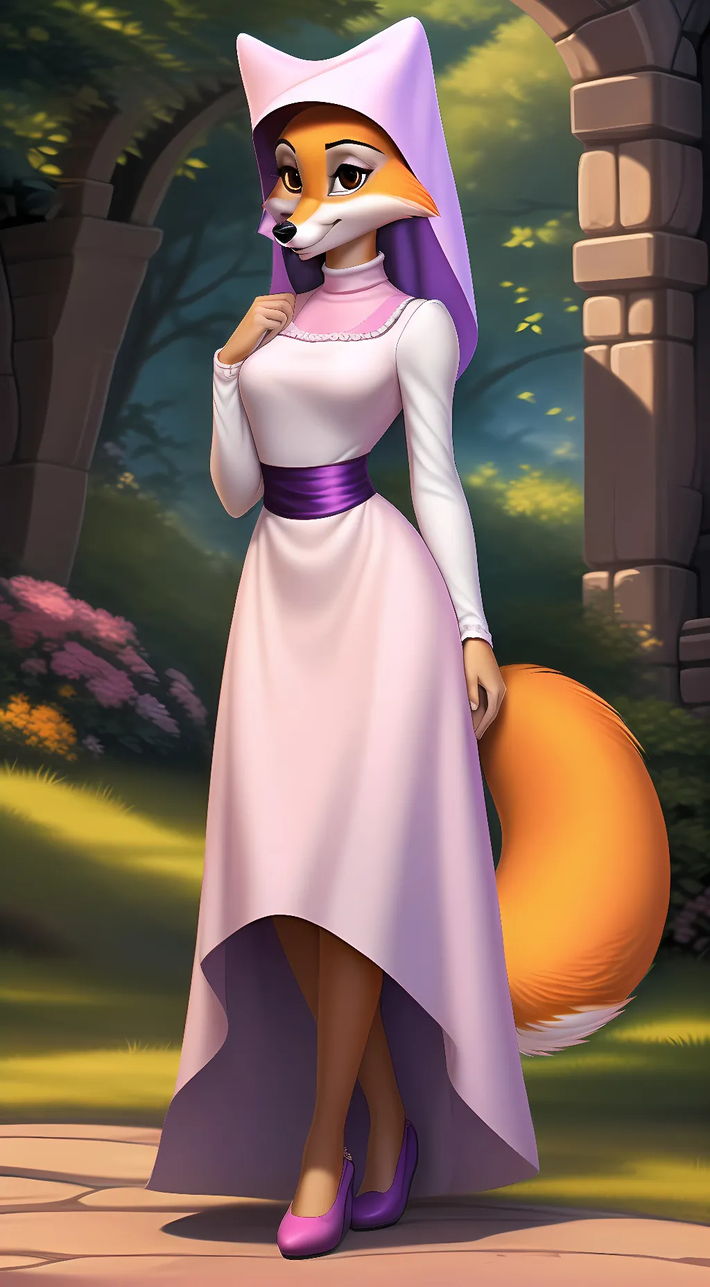 ai character: Maid Marian background