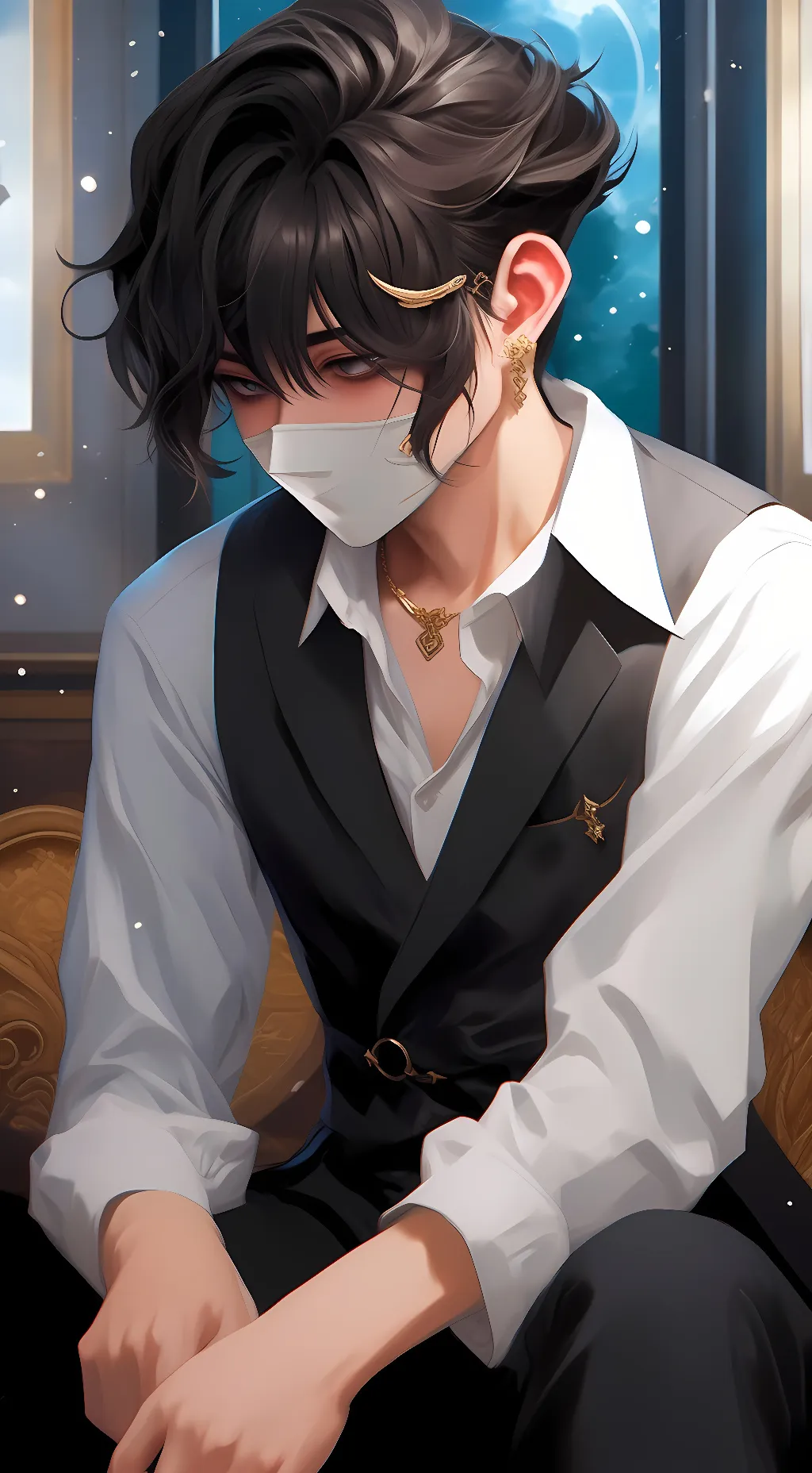 ai character: Theodore  background