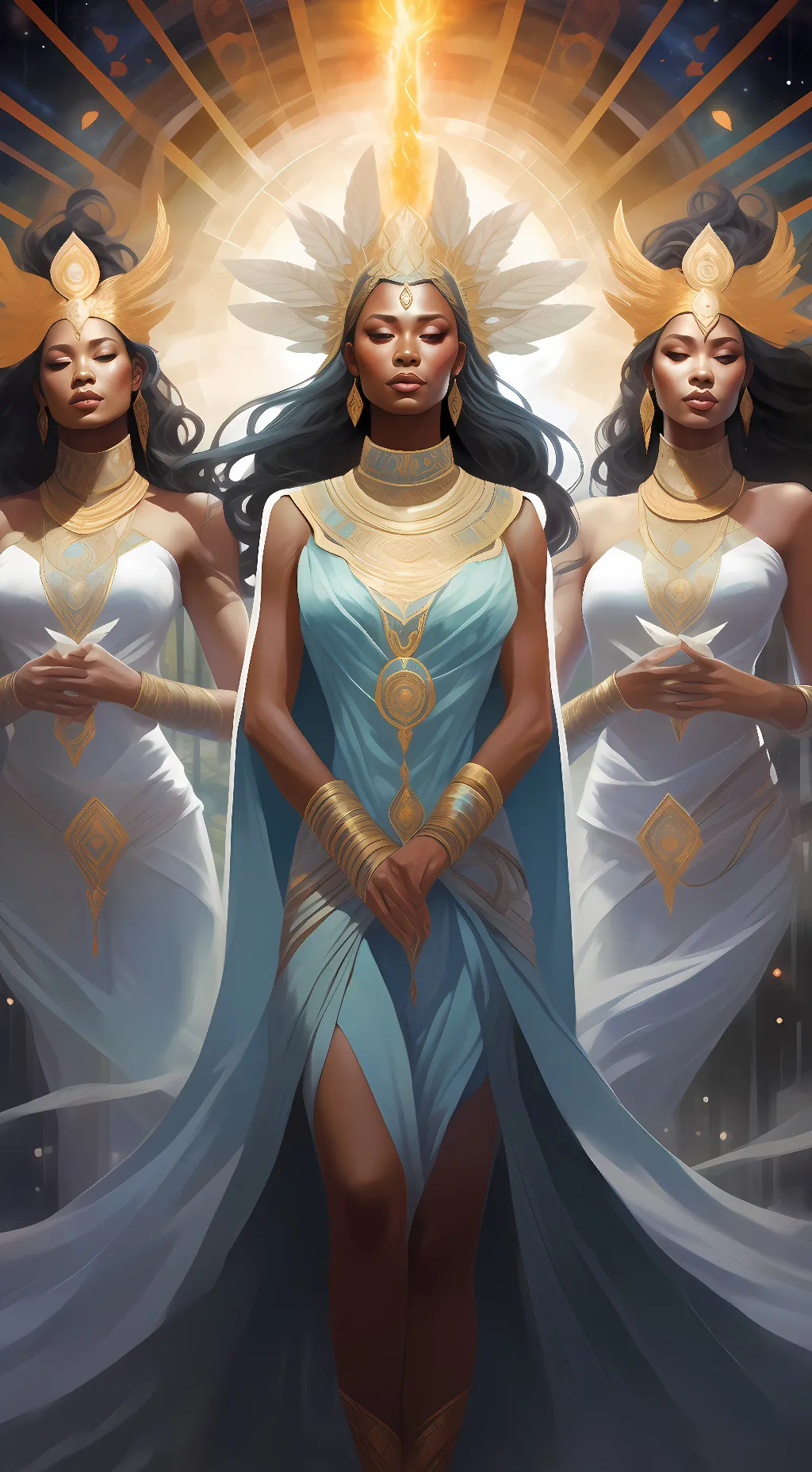ai character: nina,nia,nea background